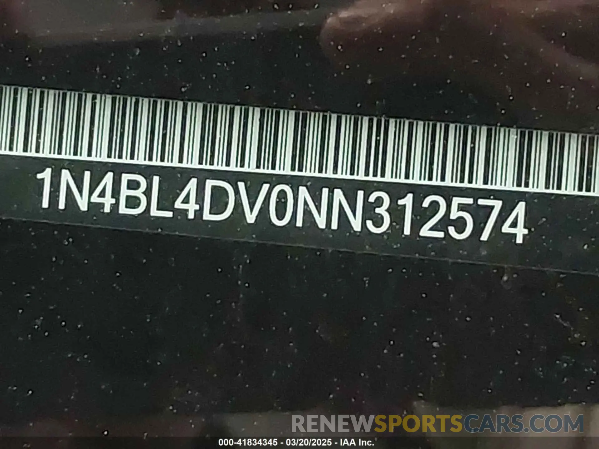 17 Фотография поврежденного автомобиля 1N4BL4DV0NN312574 NISSAN ALTIMA 2022