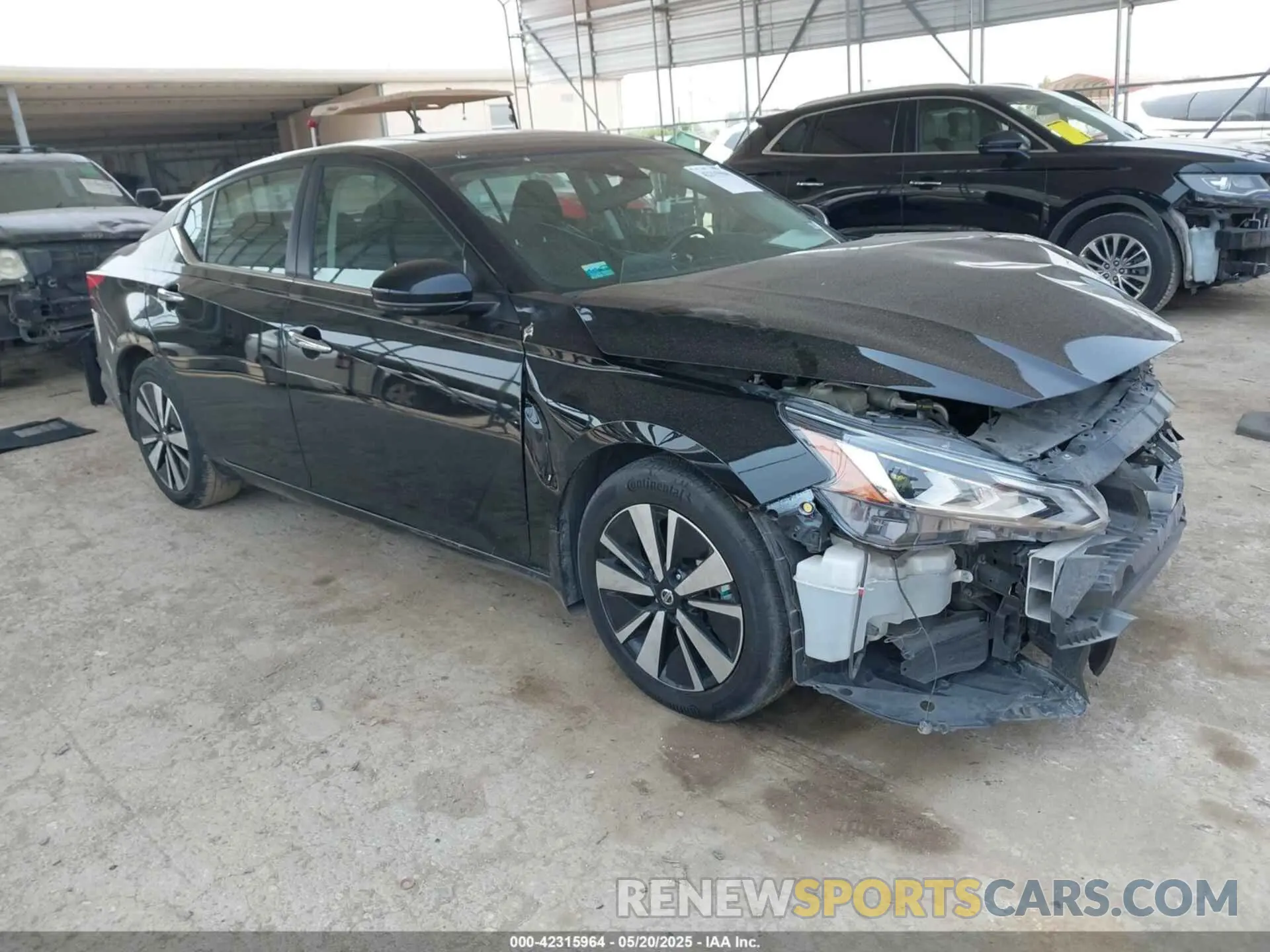 1 Photograph of a damaged car 1N4BL4DV1NN399725 NISSAN ALTIMA 2022