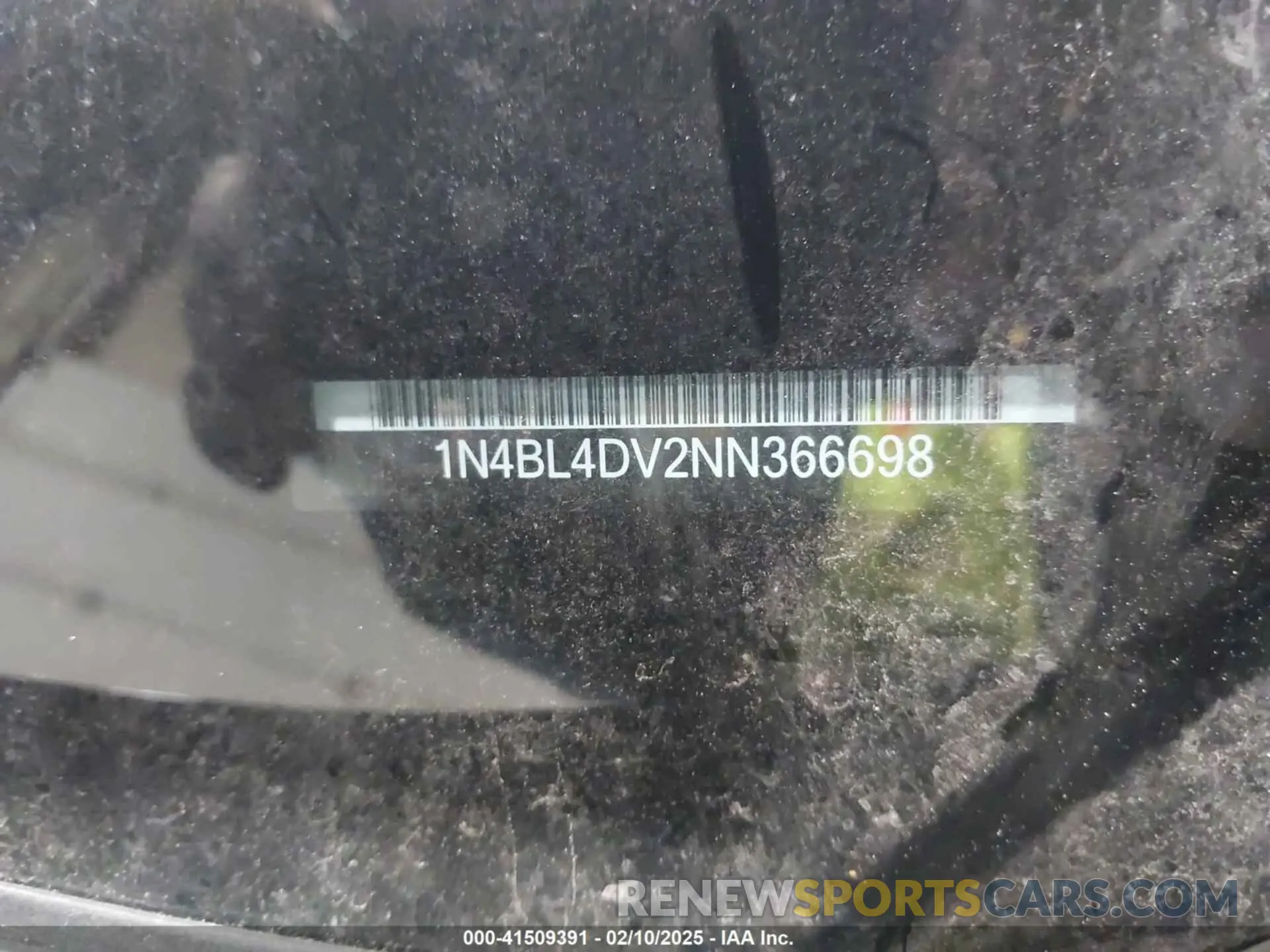 9 Фотография поврежденного автомобиля 1N4BL4DV2NN366698 NISSAN ALTIMA 2022