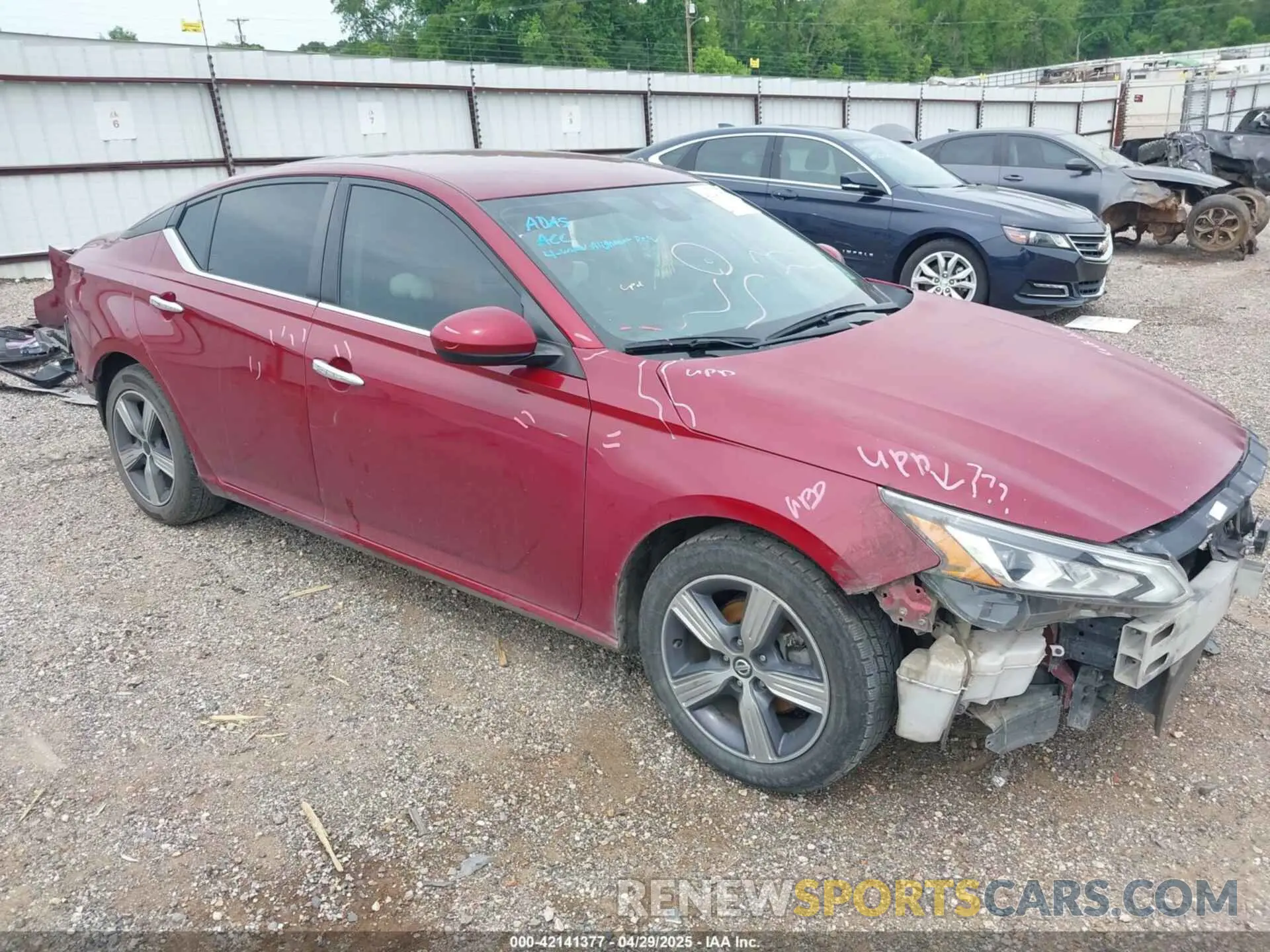 1 Photograph of a damaged car 1N4BL4DV6NN317522 NISSAN ALTIMA 2022