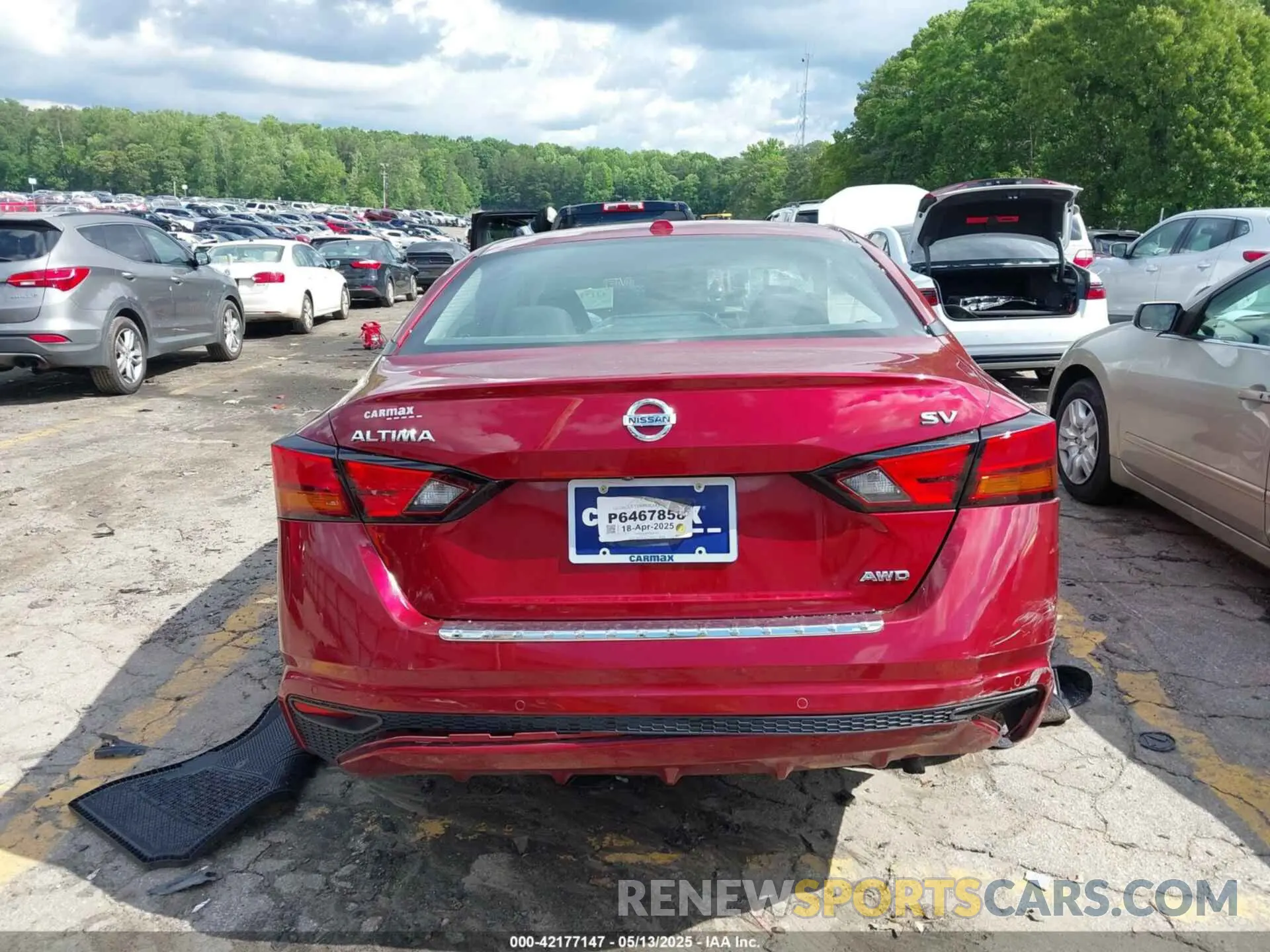 15 Photograph of a damaged car 1N4BL4DW6NN331865 NISSAN ALTIMA 2022