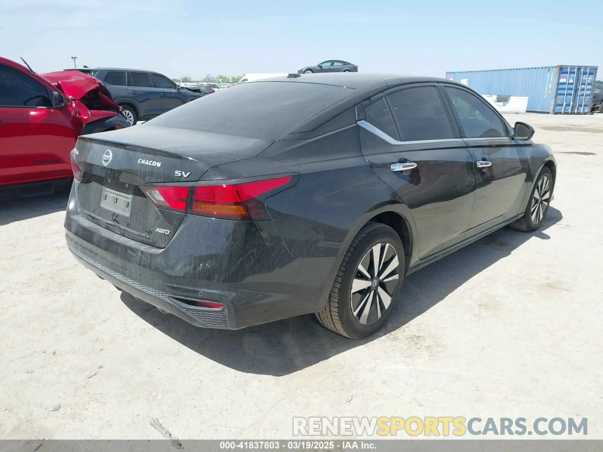 4 Photograph of a damaged car 1N4BL4DW9NN355559 NISSAN ALTIMA 2022