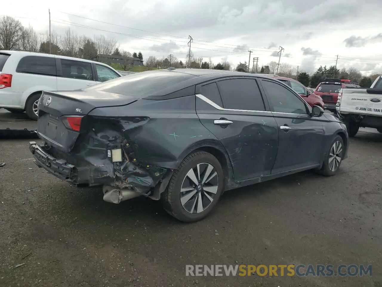 3 Photograph of a damaged car 1N4BL4EV6NN418980 NISSAN ALTIMA 2022