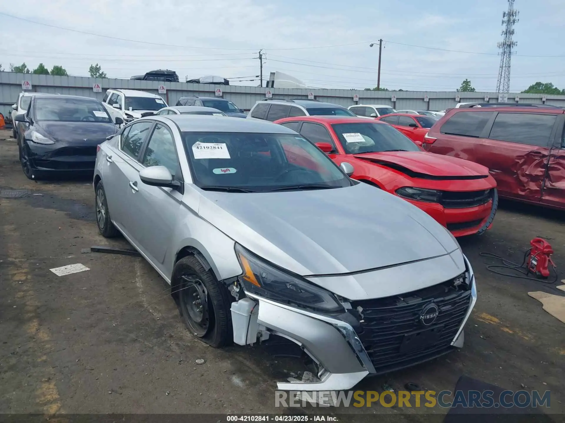 1 Photograph of a damaged car 1N4BL4BV8PN384077 NISSAN ALTIMA 2023