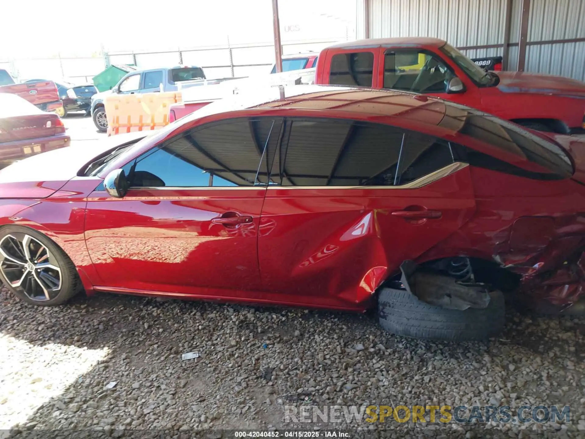 15 Photograph of a damaged car 1N4BL4CV0PN422416 NISSAN ALTIMA 2023