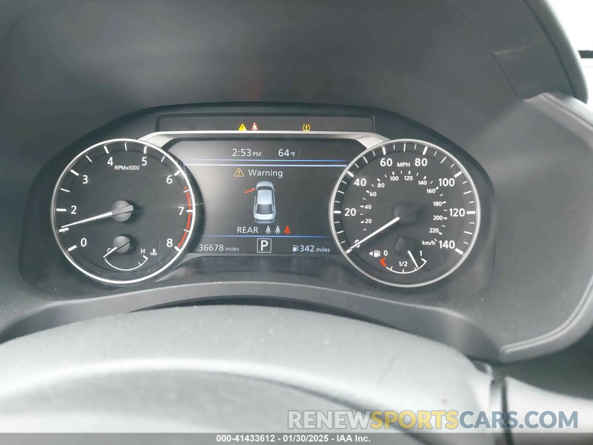 7 Фотография поврежденного автомобиля 1N4BL4CV1PN319876 NISSAN ALTIMA 2023