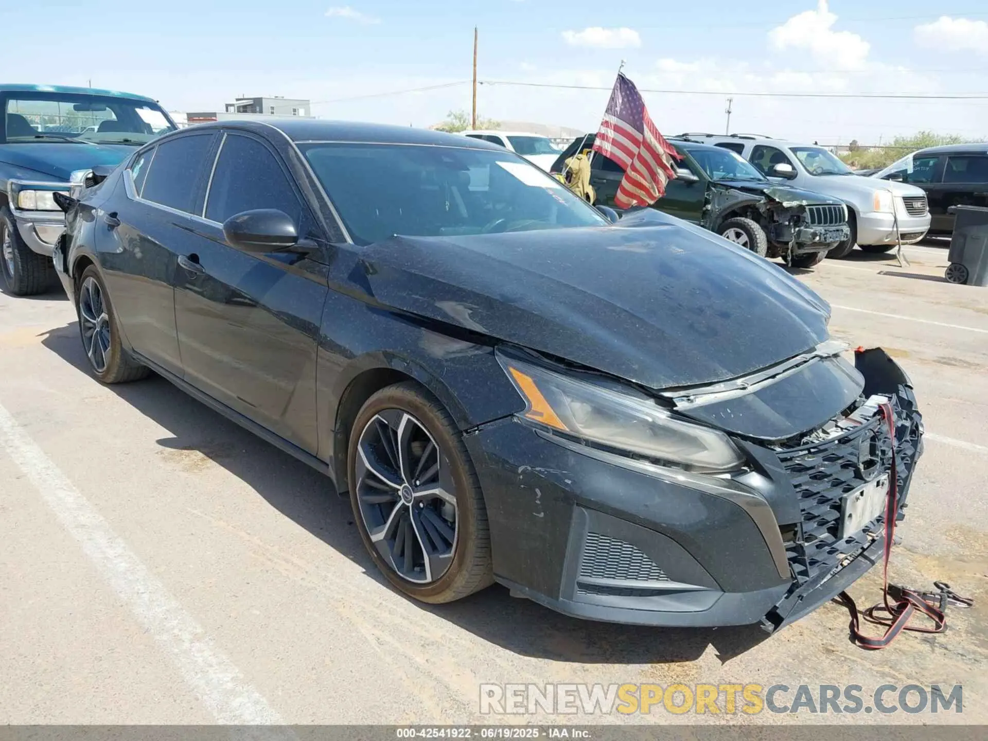 1 Photograph of a damaged car 1N4BL4CV1PN342722 NISSAN ALTIMA 2023