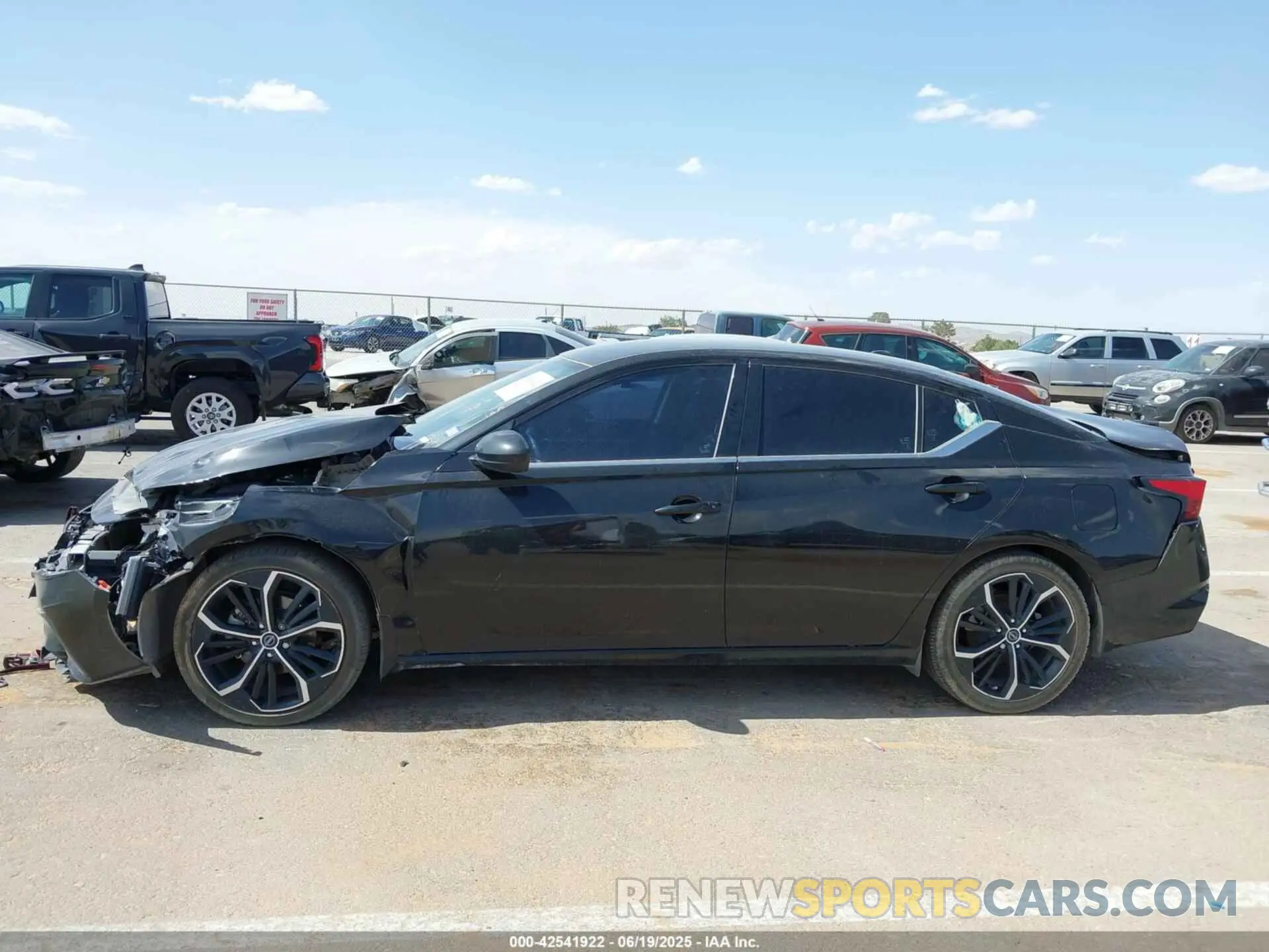 14 Photograph of a damaged car 1N4BL4CV1PN342722 NISSAN ALTIMA 2023