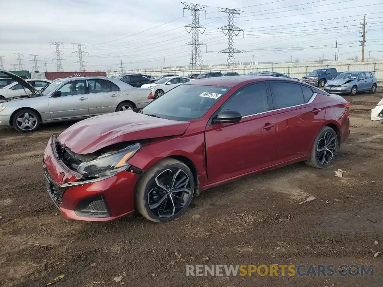 1 Photograph of a damaged car 1N4BL4CV6PN333353 NISSAN ALTIMA 2023