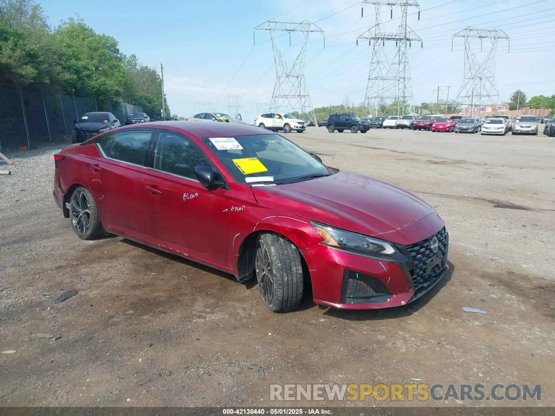 1 Photograph of a damaged car 1N4BL4CV7PN300541 NISSAN ALTIMA 2023