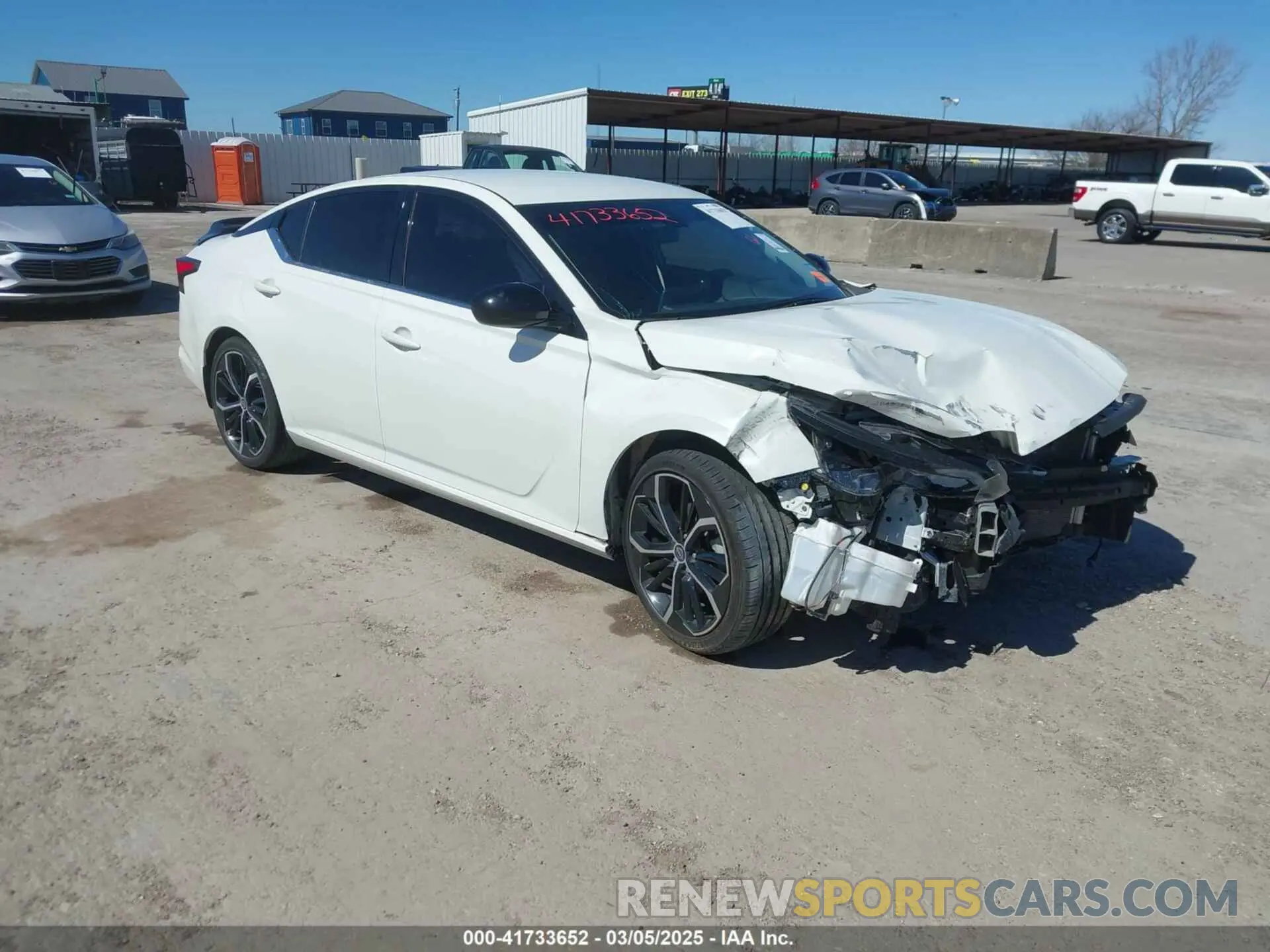 1 Photograph of a damaged car 1N4BL4CV8PN326517 NISSAN ALTIMA 2023