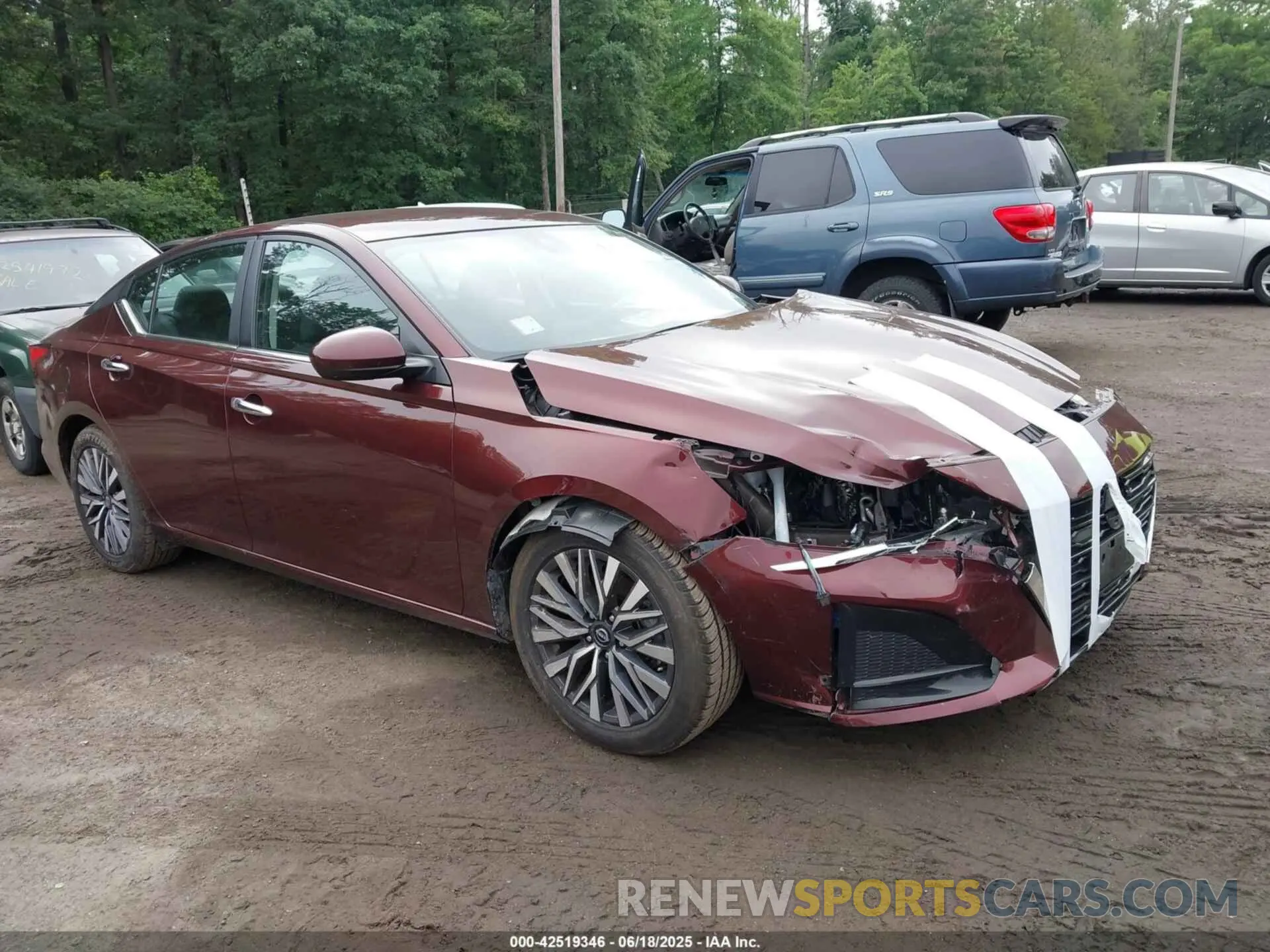 1 Photograph of a damaged car 1N4BL4DV1PN380322 NISSAN ALTIMA 2023