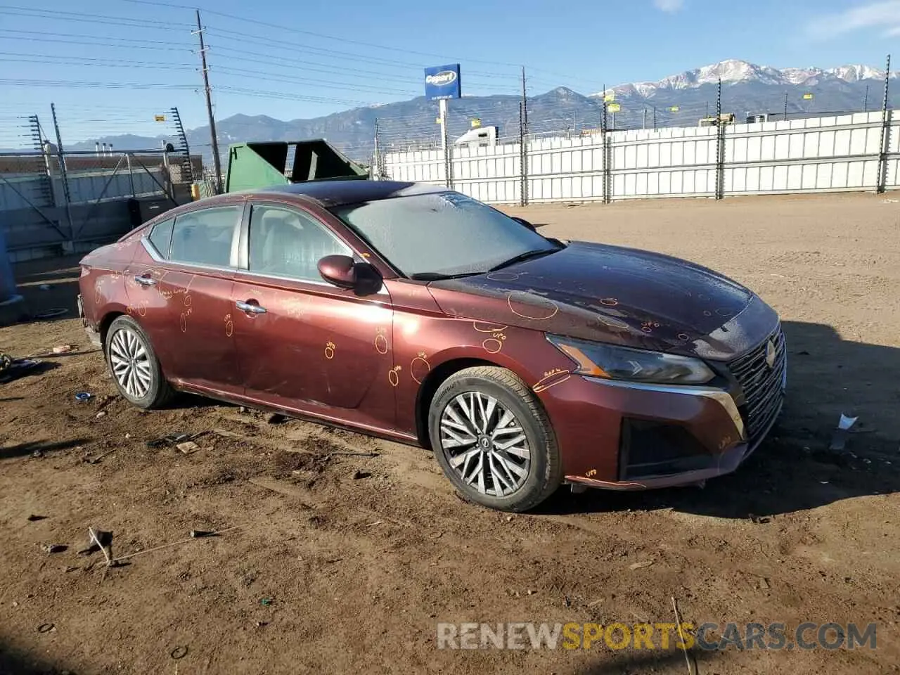 4 Photograph of a damaged car 1N4BL4DV2PN316516 NISSAN ALTIMA 2023