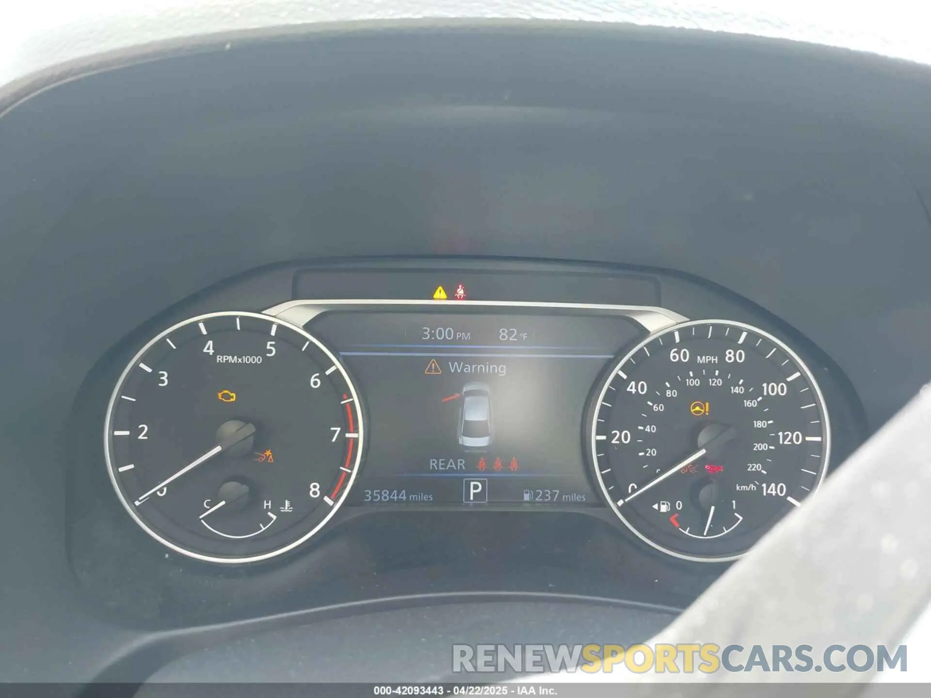 7 Фотография поврежденного автомобиля 1N4BL4DV5PN384826 NISSAN ALTIMA 2023
