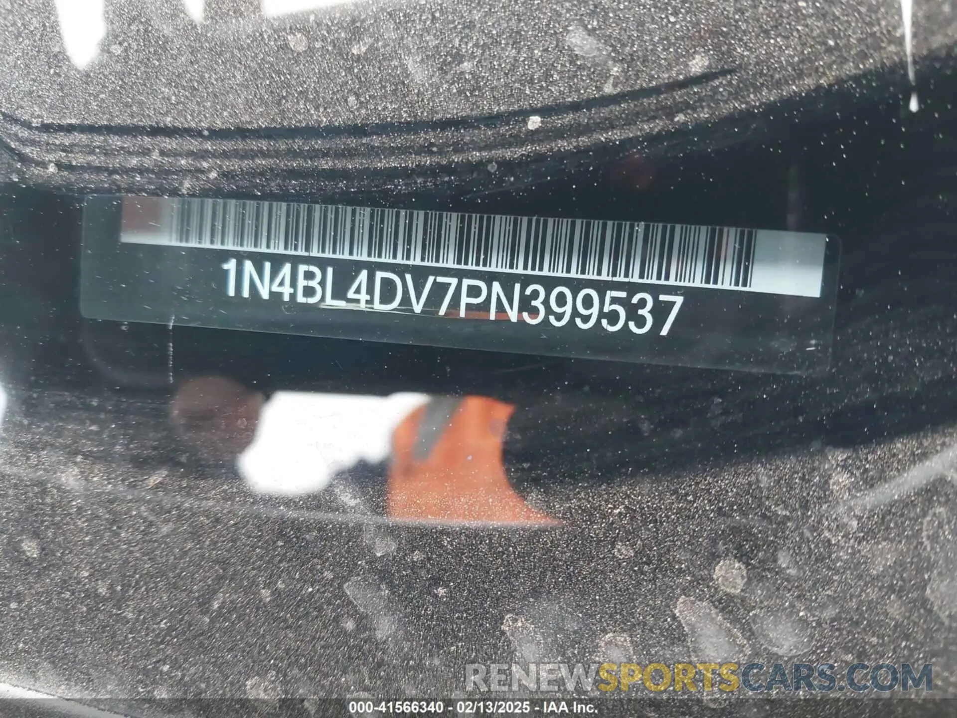 9 Фотография поврежденного автомобиля 1N4BL4DV7PN399537 NISSAN ALTIMA 2023