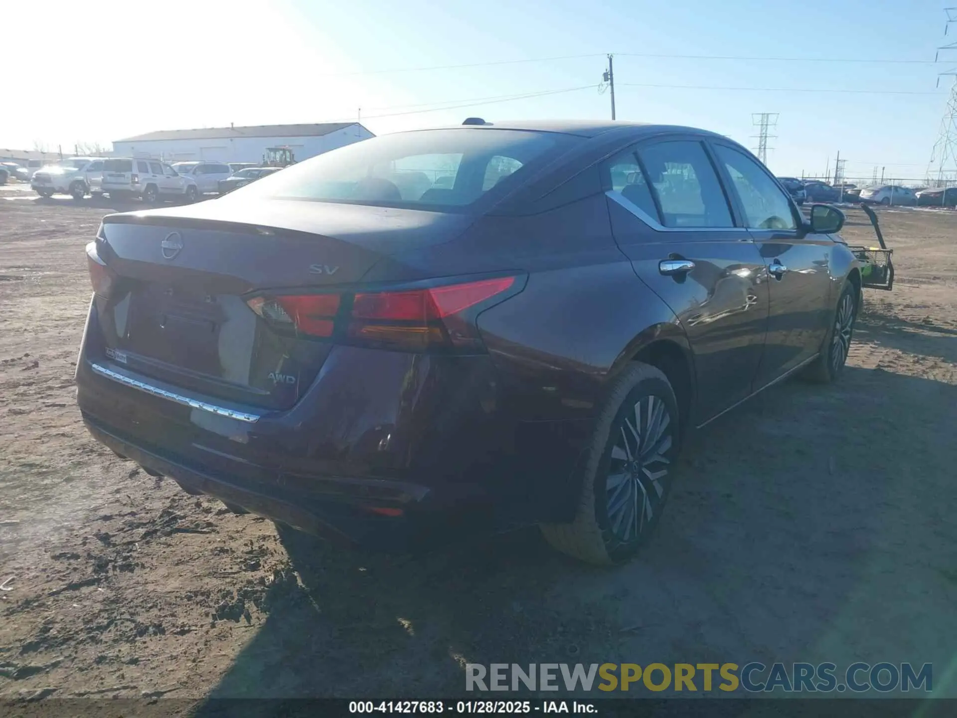 4 Photograph of a damaged car 1N4BL4DW5PN408860 NISSAN ALTIMA 2023