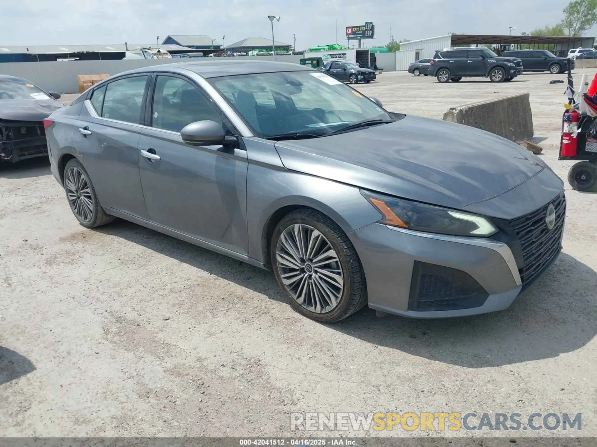 1 Photograph of a damaged car 1N4BL4EV5PN364624 NISSAN ALTIMA 2023