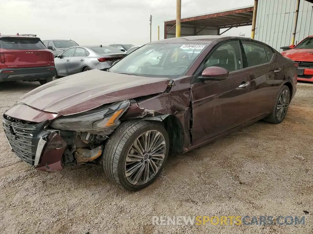 1 Photograph of a damaged car 1N4BL4EV9PN335580 NISSAN ALTIMA 2023