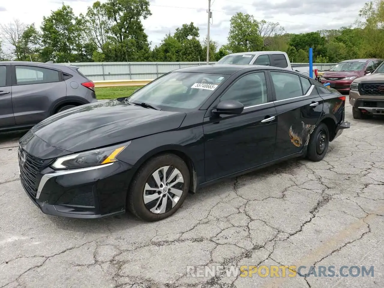 1 Photograph of a damaged car 1N4BL4BV7RN300365 NISSAN ALTIMA 2024
