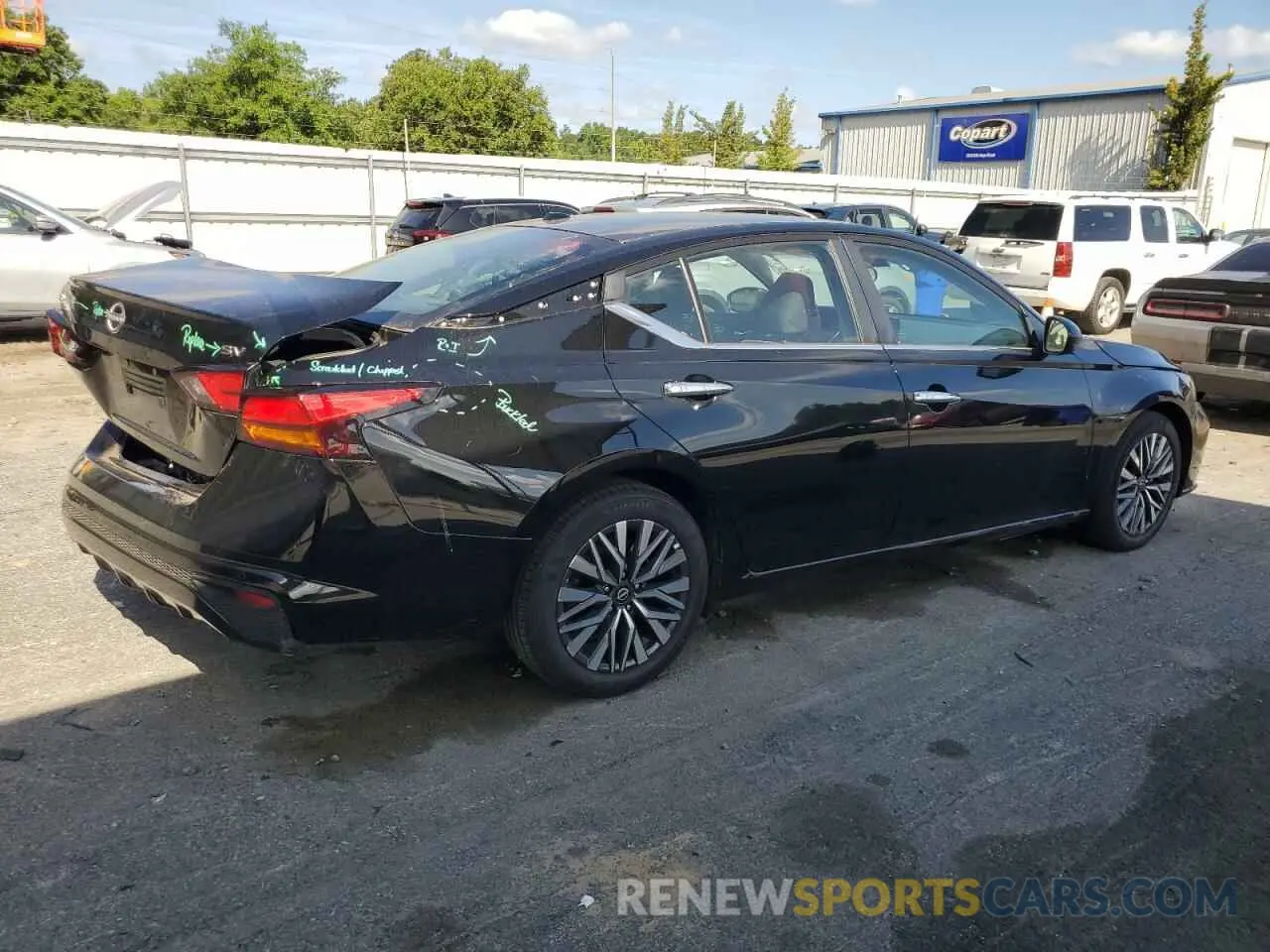 3 Photograph of a damaged car 1N4BL4DV1RN397091 NISSAN ALTIMA 2024