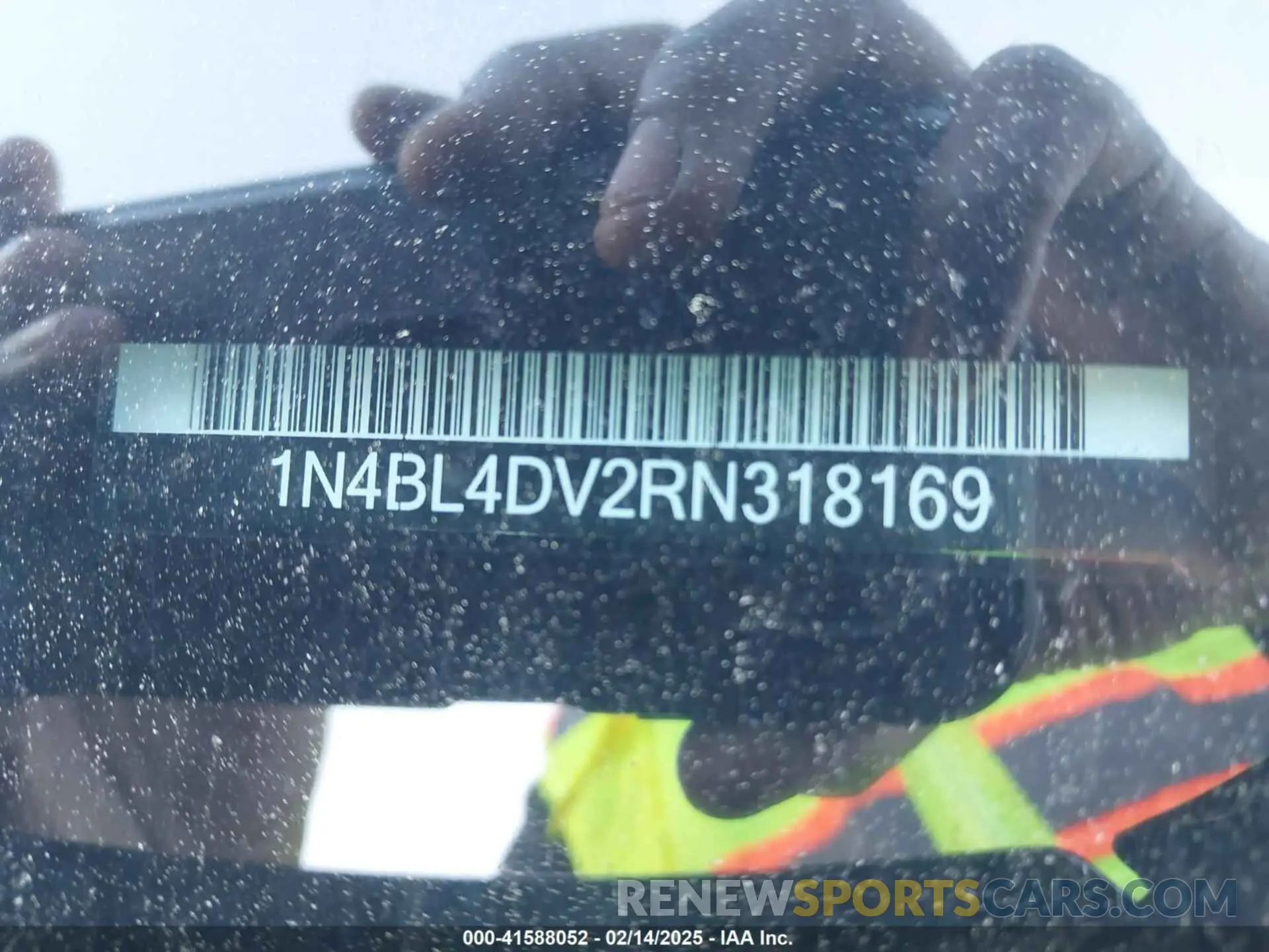9 Photograph of a damaged car 1N4BL4DV2RN318169 NISSAN ALTIMA 2024