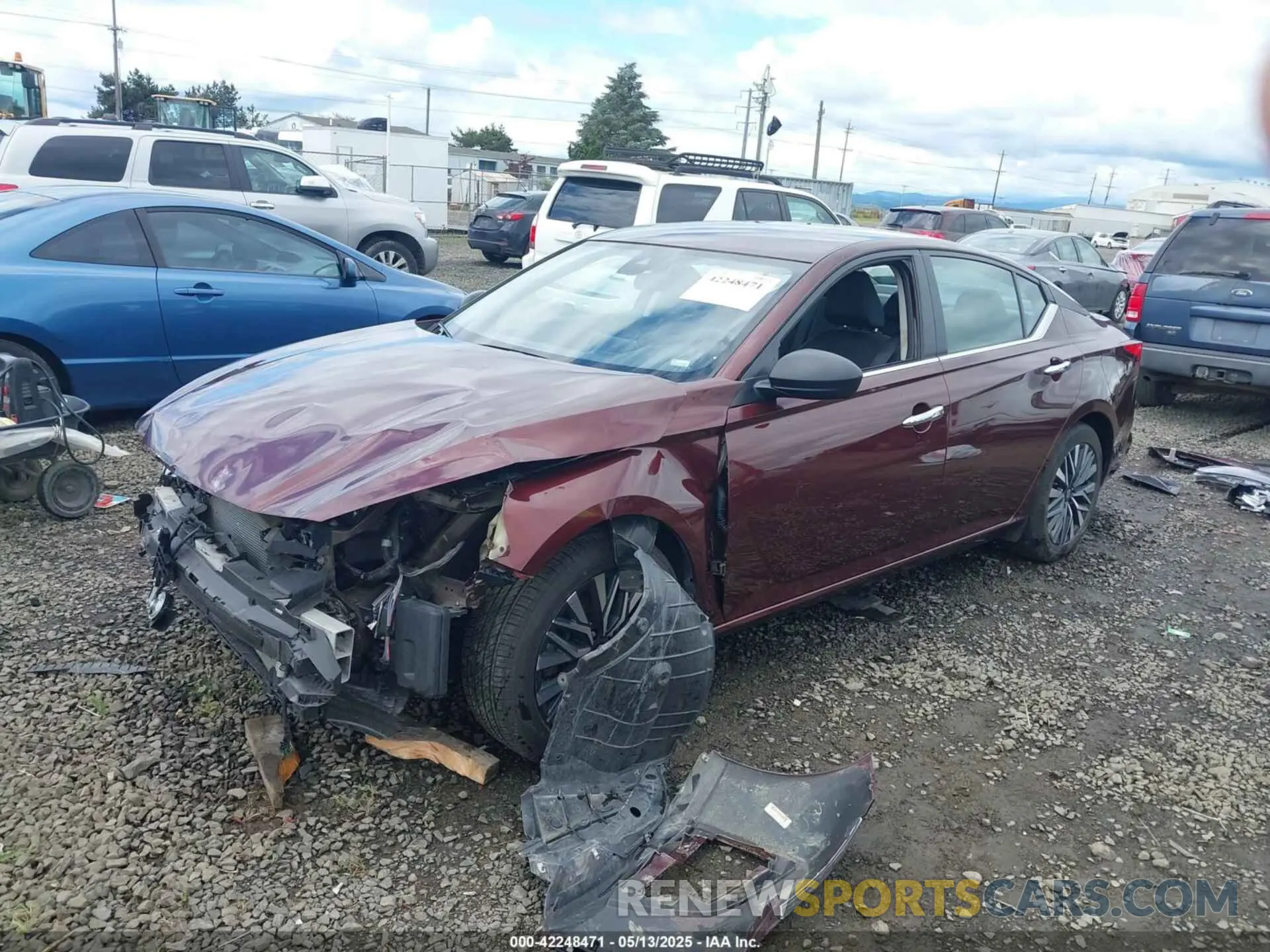 2 Photograph of a damaged car 1N4BL4DV4RN321591 NISSAN ALTIMA 2024