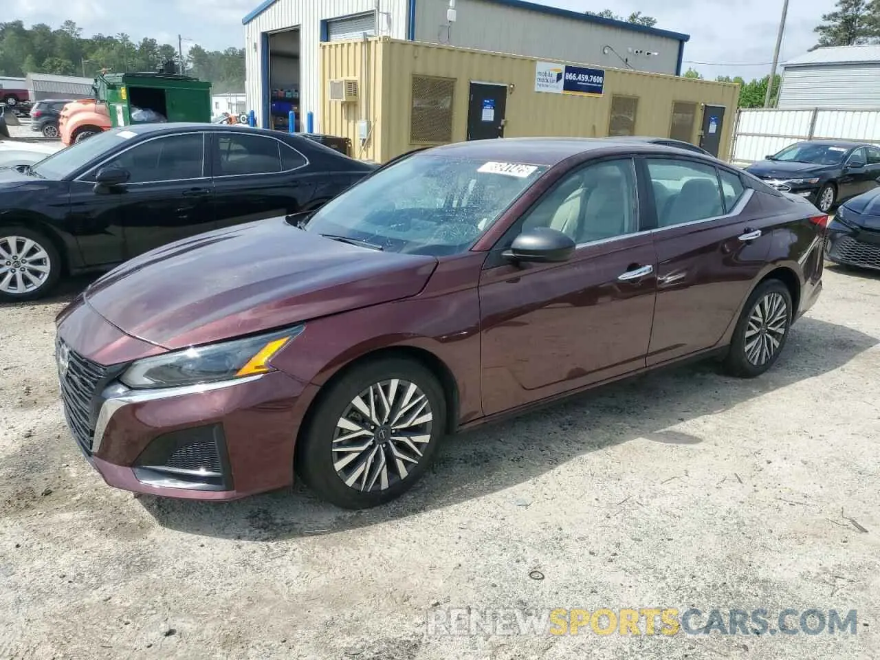 1 Photograph of a damaged car 1N4BL4DV5RN323494 NISSAN ALTIMA 2024