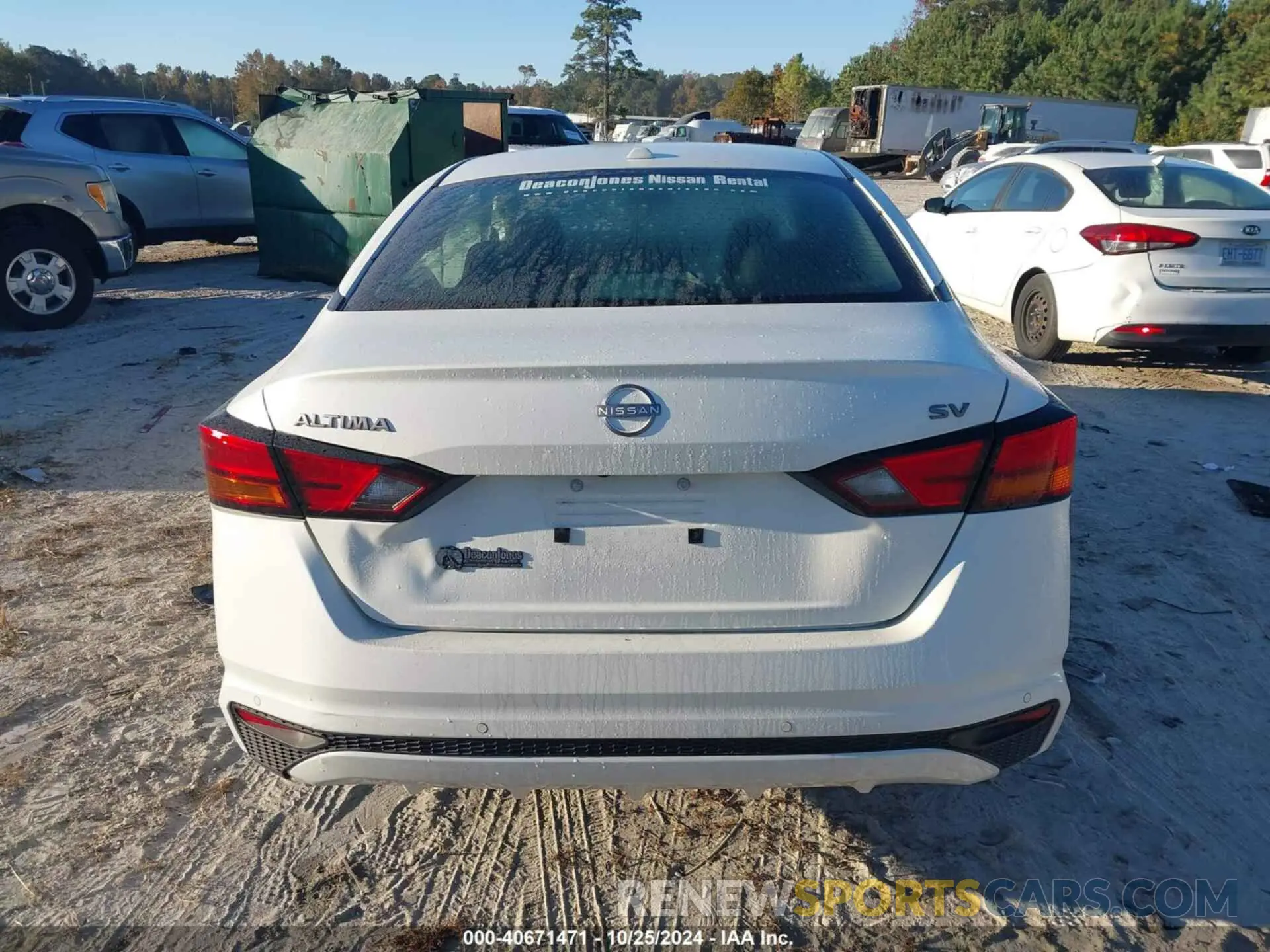 15 Photograph of a damaged car 1N4BL4DV7RN381445 NISSAN ALTIMA 2024