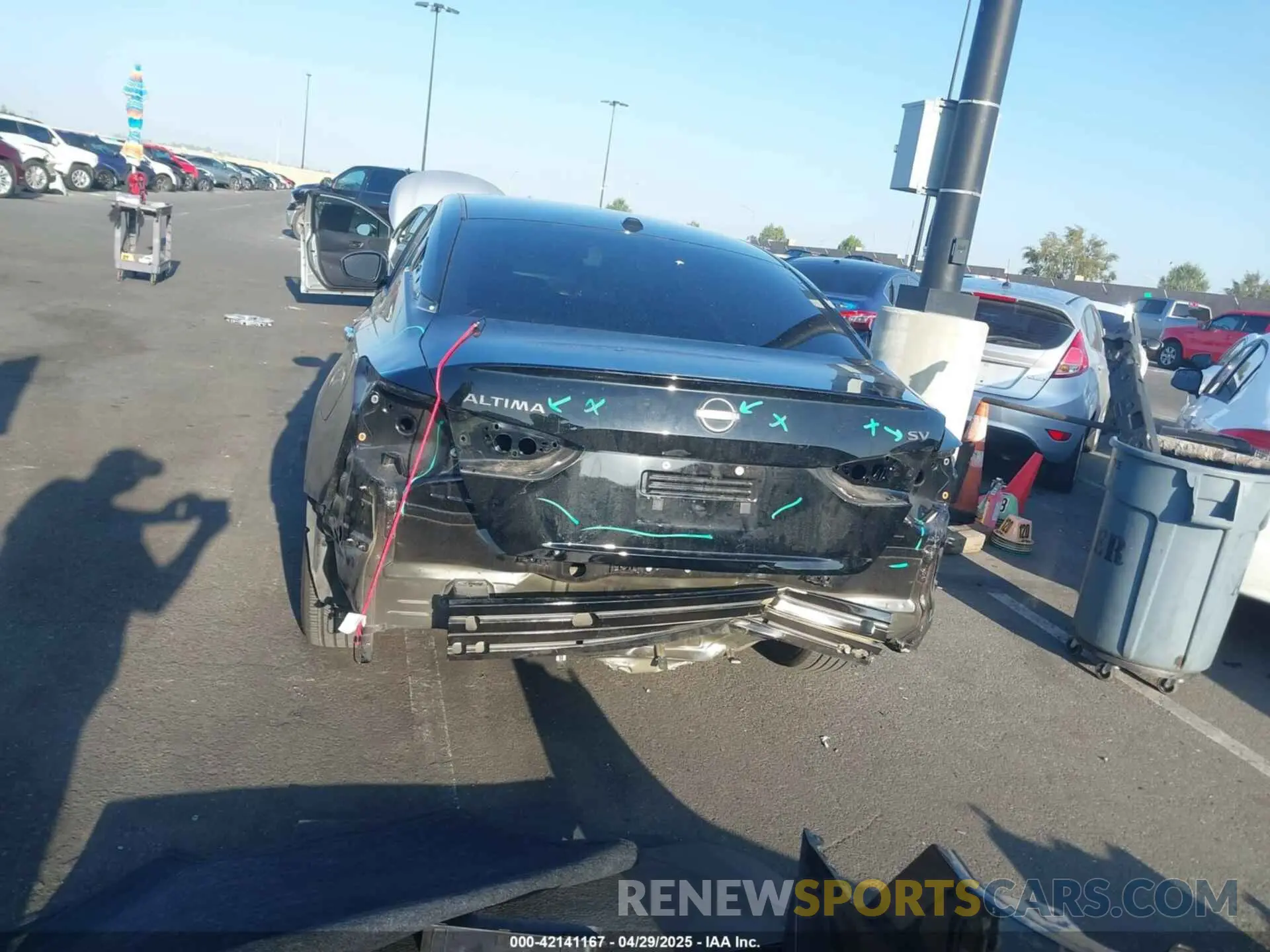 17 Photograph of a damaged car 1N4BL4DV9RN425445 NISSAN ALTIMA 2024