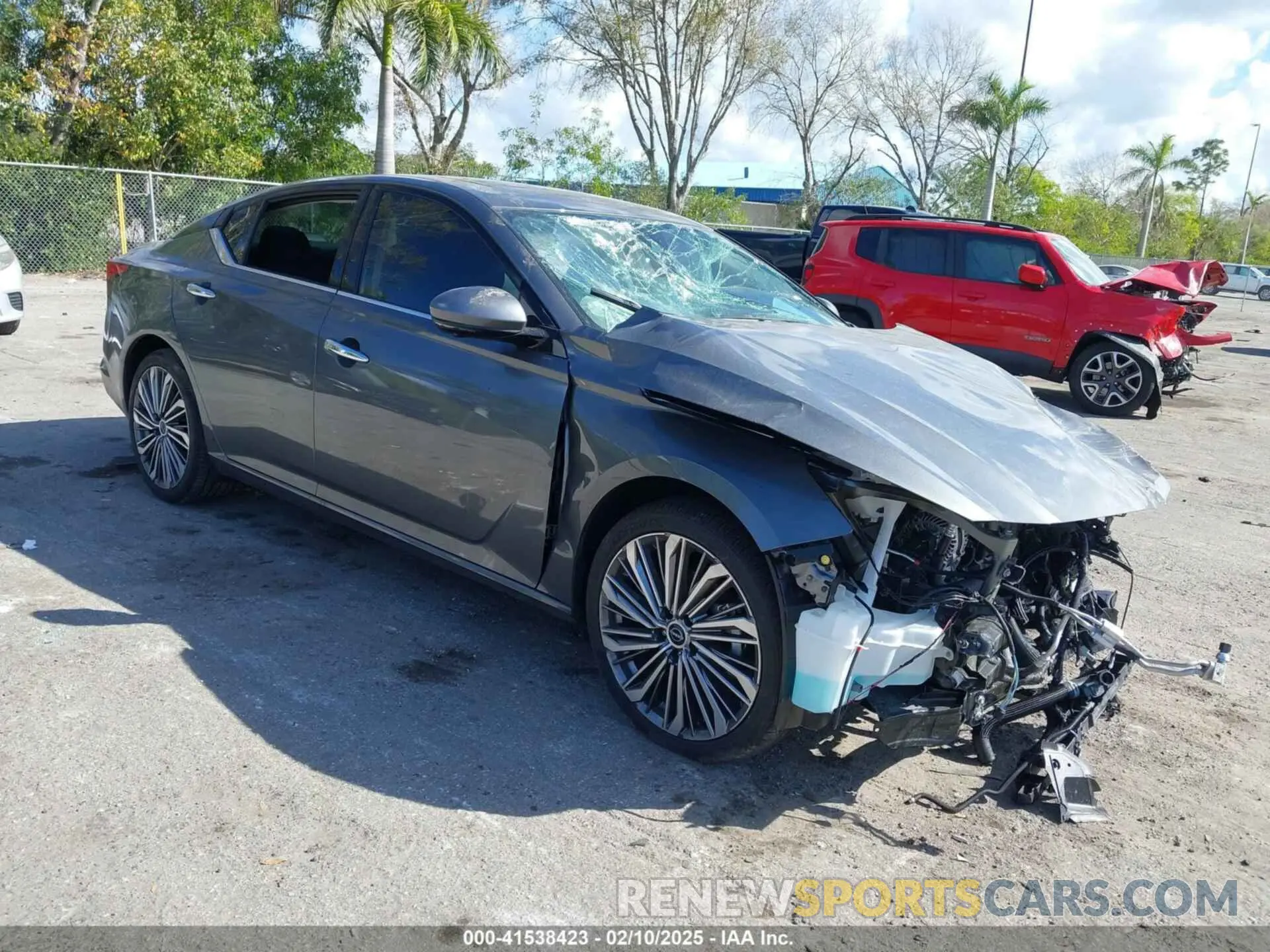 1 Photograph of a damaged car 1N4BL4EV3RN437458 NISSAN ALTIMA 2024