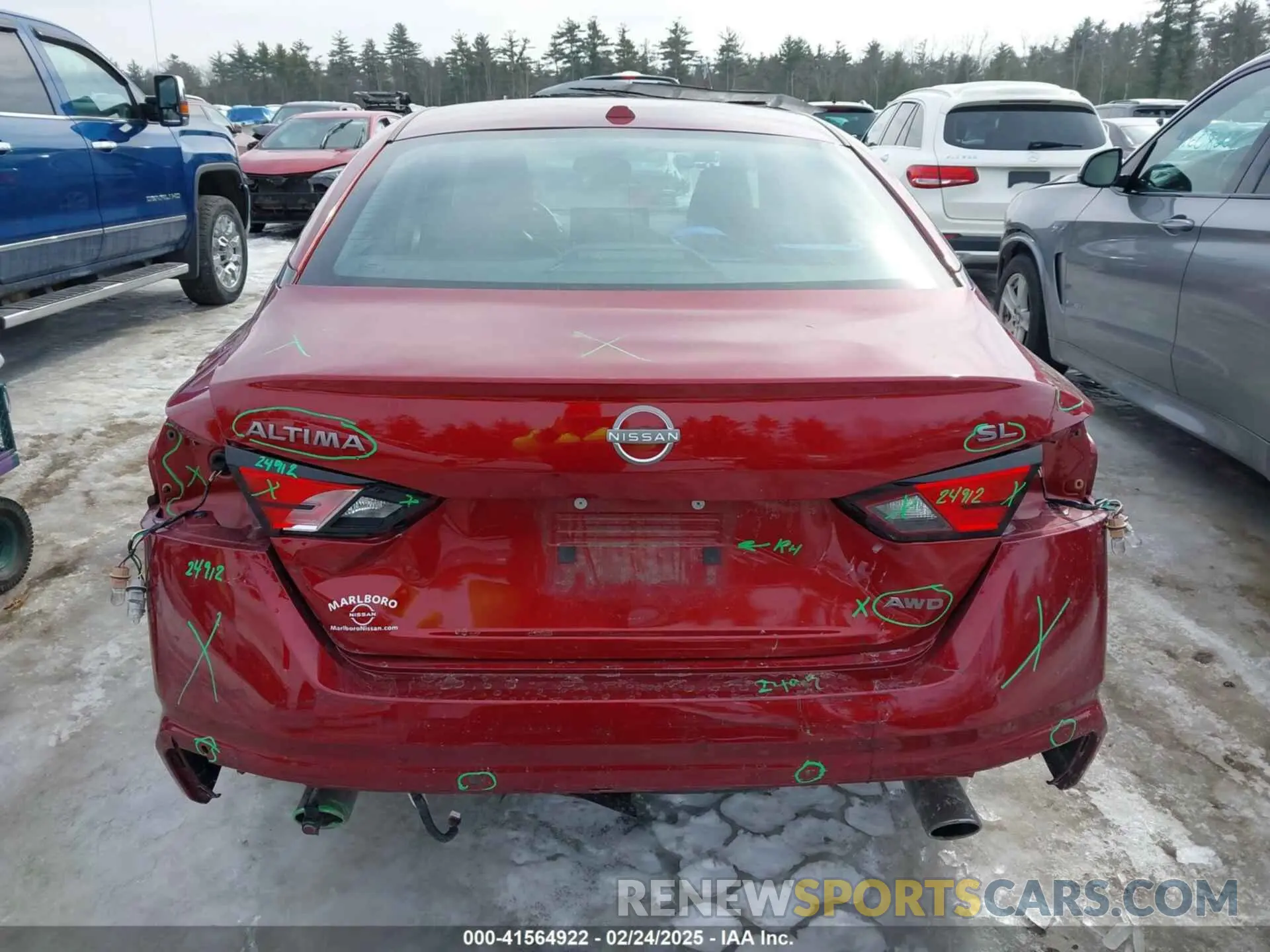 16 Фотография поврежденного автомобиля 1N4BL4EW2RN306563 NISSAN ALTIMA 2024