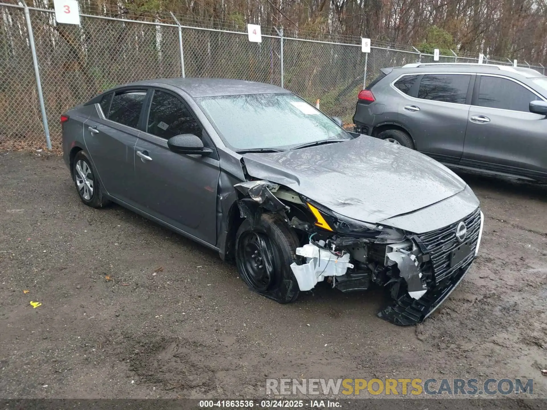 1 Photograph of a damaged car 1N4BL4BV1SN341144 NISSAN ALTIMA 2025