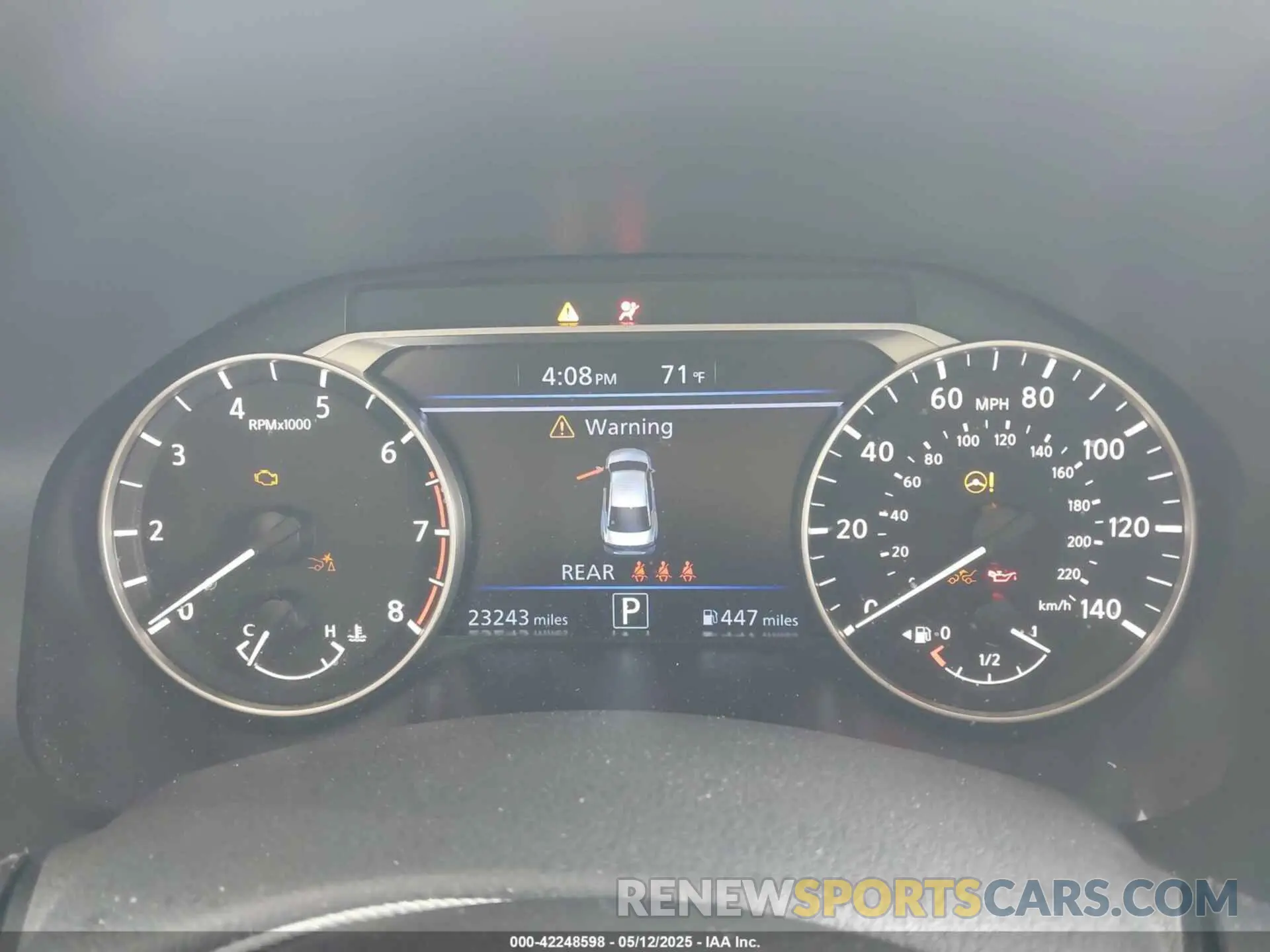 7 Фотография поврежденного автомобиля 1N4BL4CV0SN301216 NISSAN ALTIMA 2025
