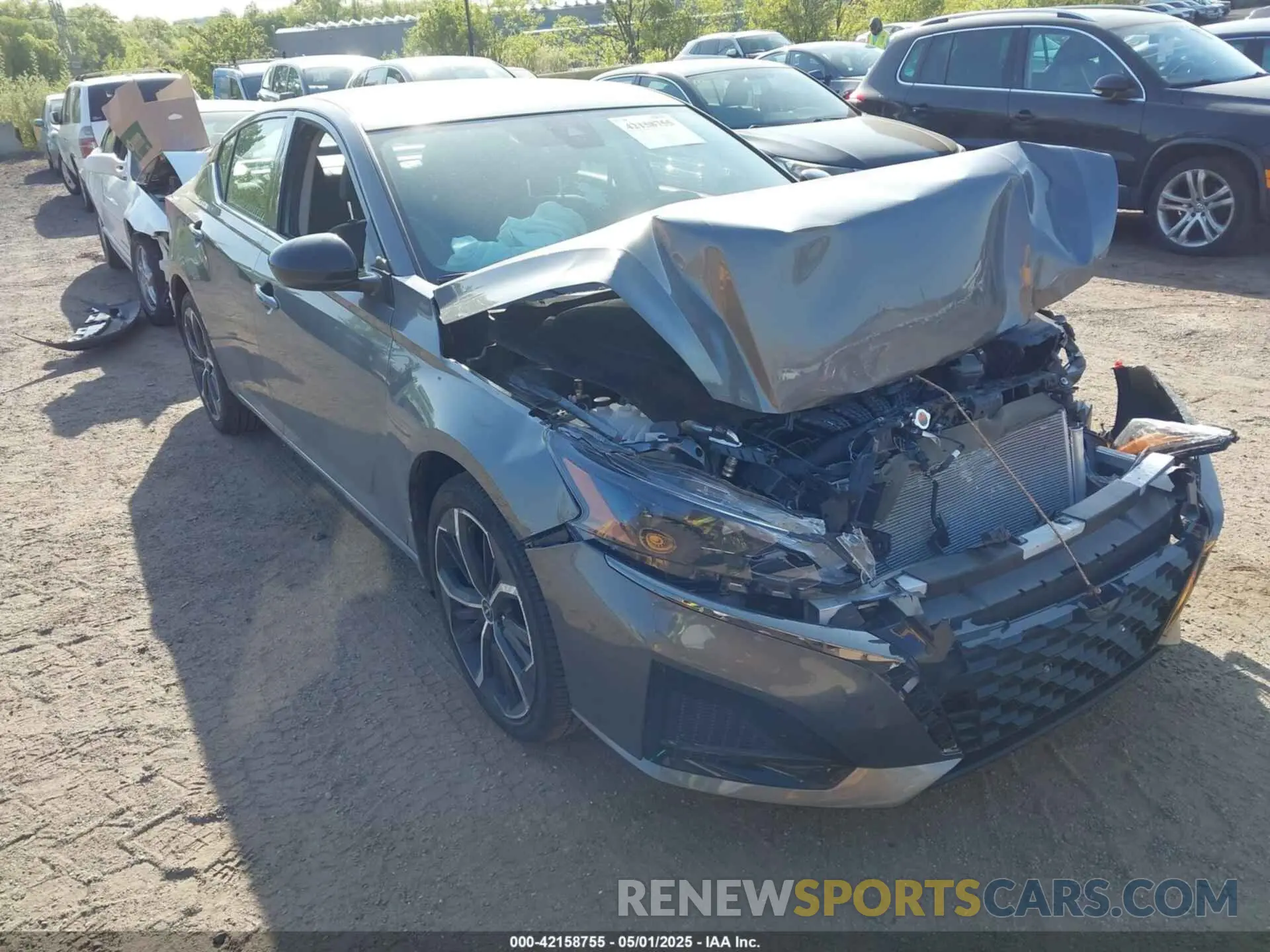 1 Photograph of a damaged car 1N4BL4CW8SN327829 NISSAN ALTIMA 2025