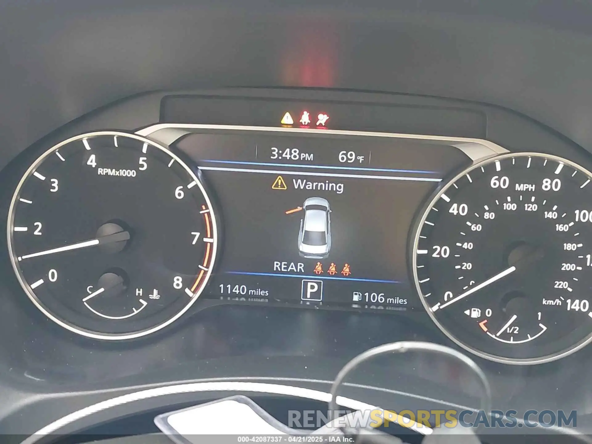 7 Фотография поврежденного автомобиля 1N4BL4DV1SN376554 NISSAN ALTIMA 2025