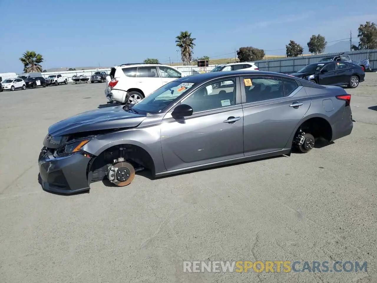 1 Photograph of a damaged car 1N4BL4DV2SN321207 NISSAN ALTIMA 2025