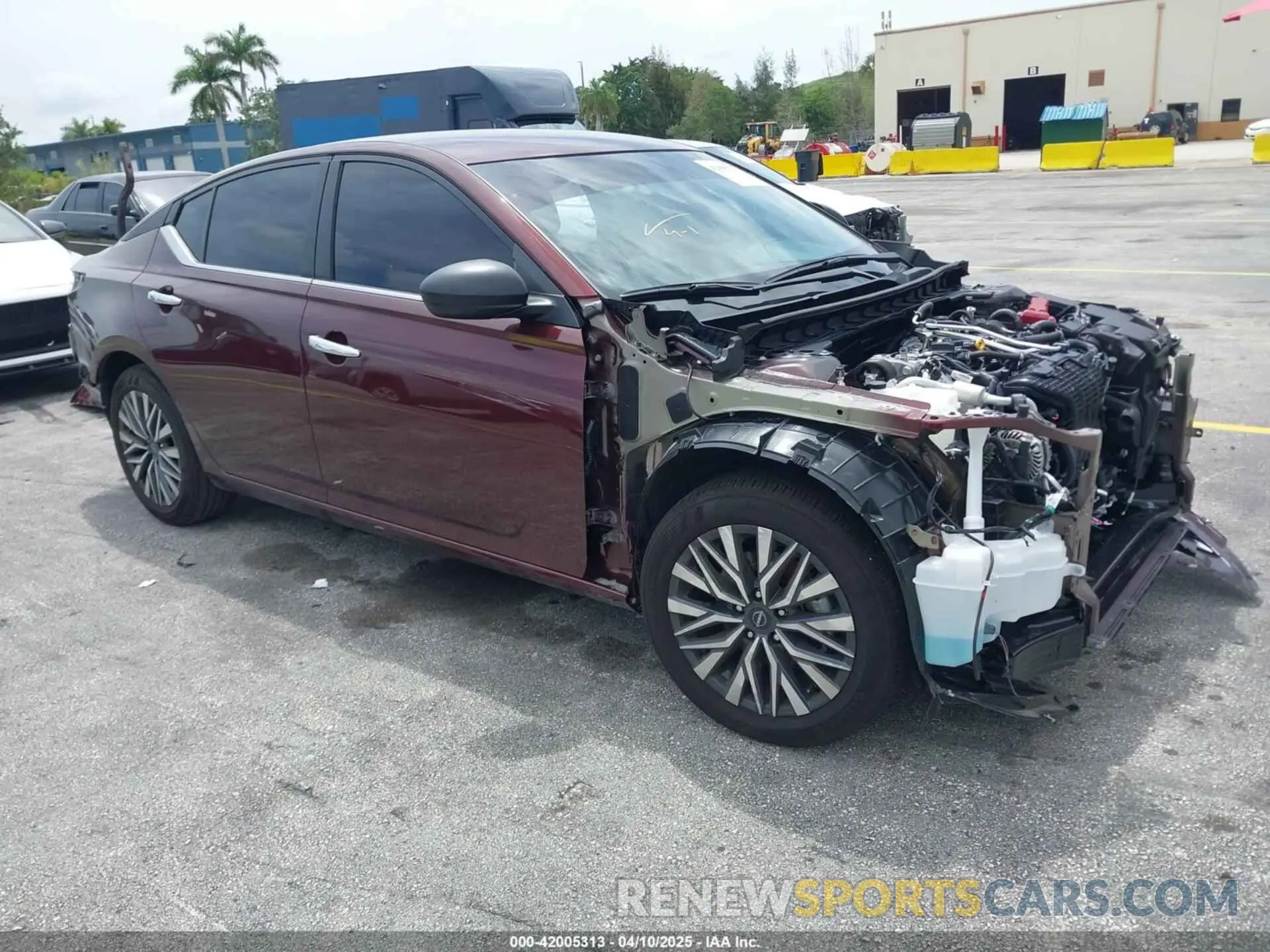 1 Photograph of a damaged car 1N4BL4DV2SN341926 NISSAN ALTIMA 2025