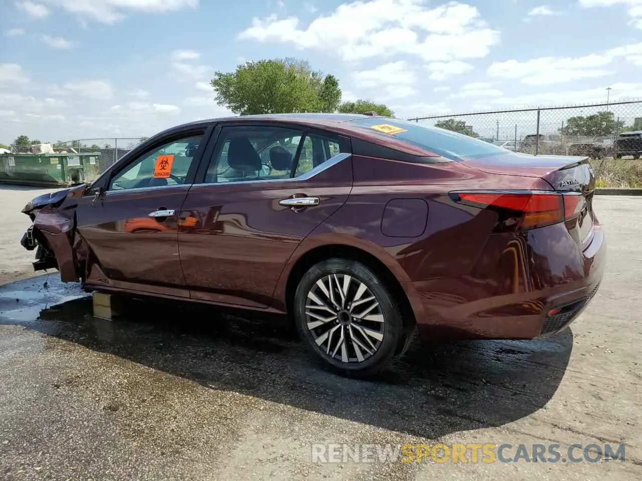 2 Photograph of a damaged car 1N4BL4DV4SN301573 NISSAN ALTIMA 2025