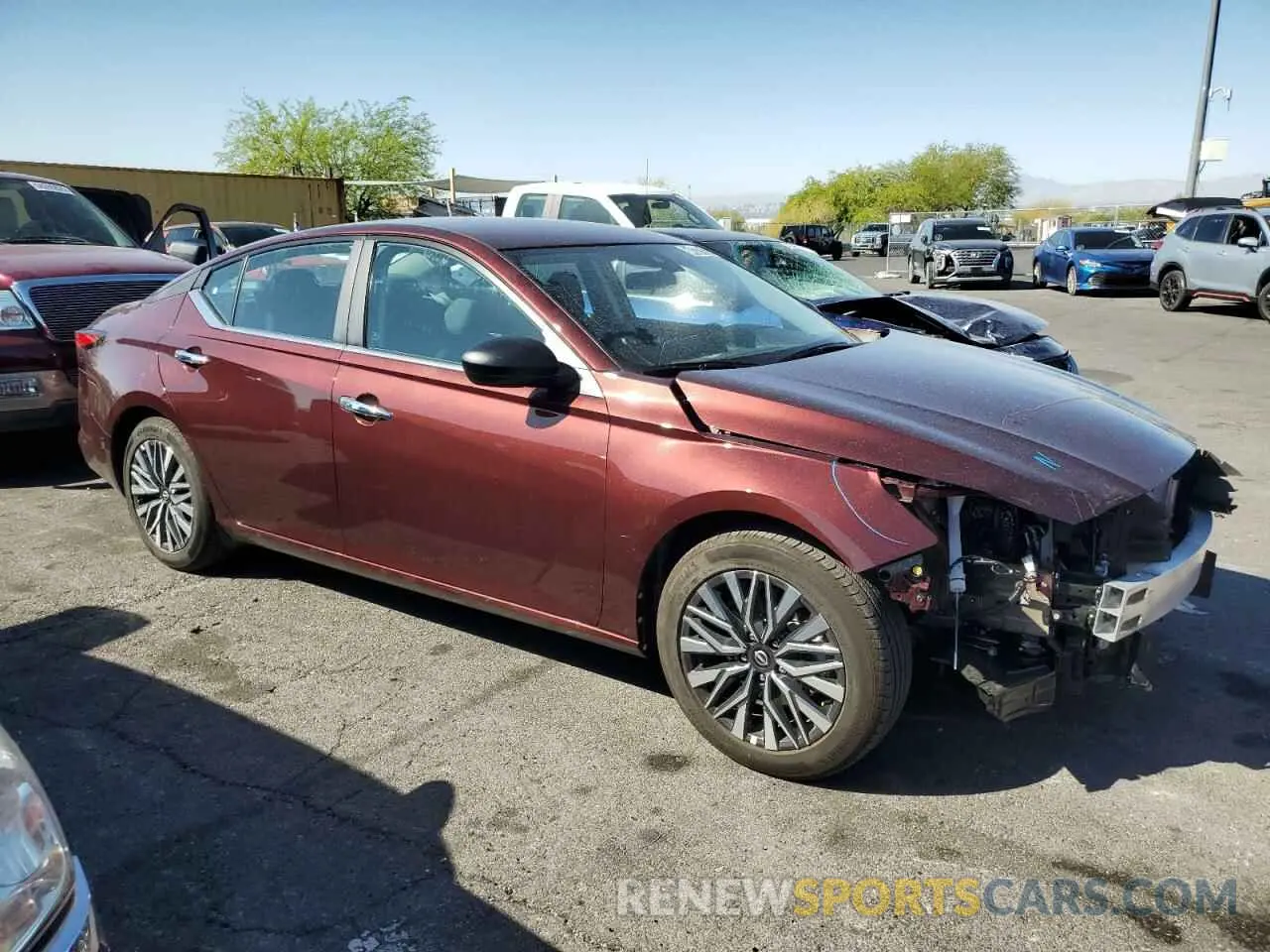 4 Photograph of a damaged car 1N4BL4DV4SN363846 NISSAN ALTIMA 2025