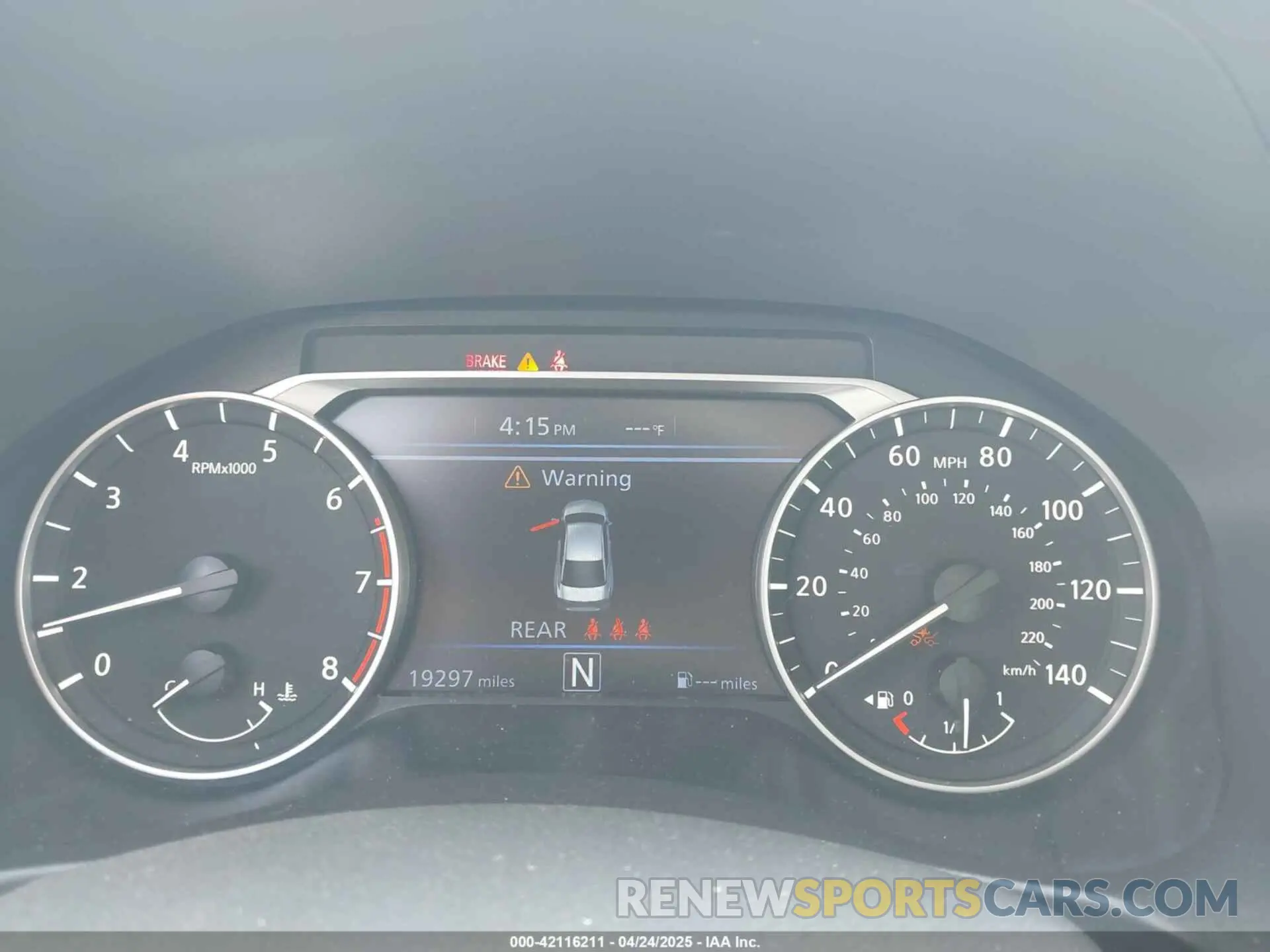 7 Фотография поврежденного автомобиля 1N4BL4DV5SN307592 NISSAN ALTIMA 2025