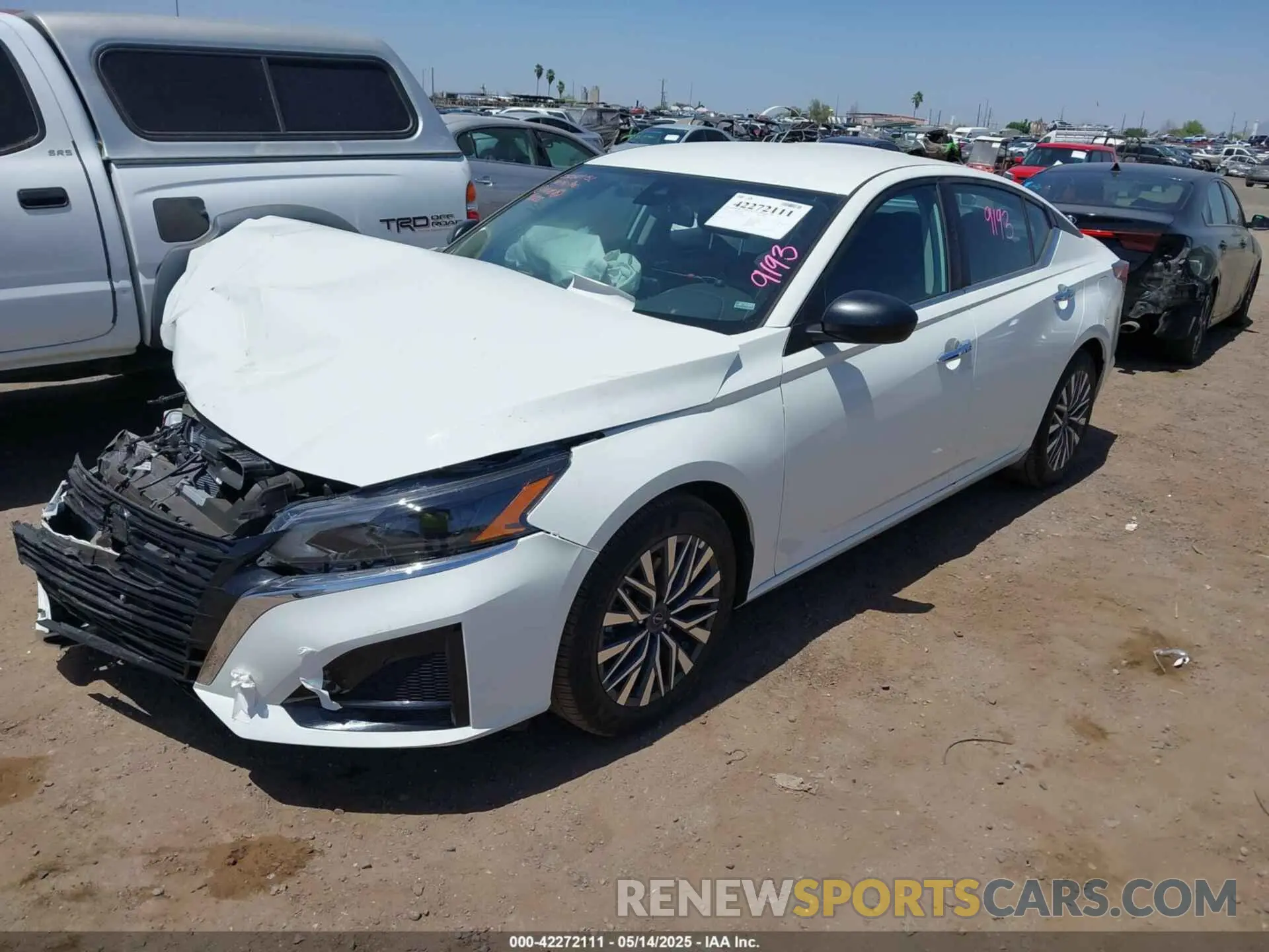 2 Photograph of a damaged car 1N4BL4DV5SN369882 NISSAN ALTIMA 2025