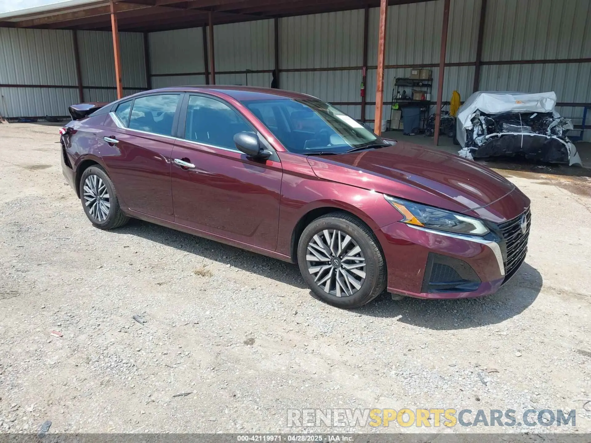 1 Photograph of a damaged car 1N4BL4DV6SN335577 NISSAN ALTIMA 2025
