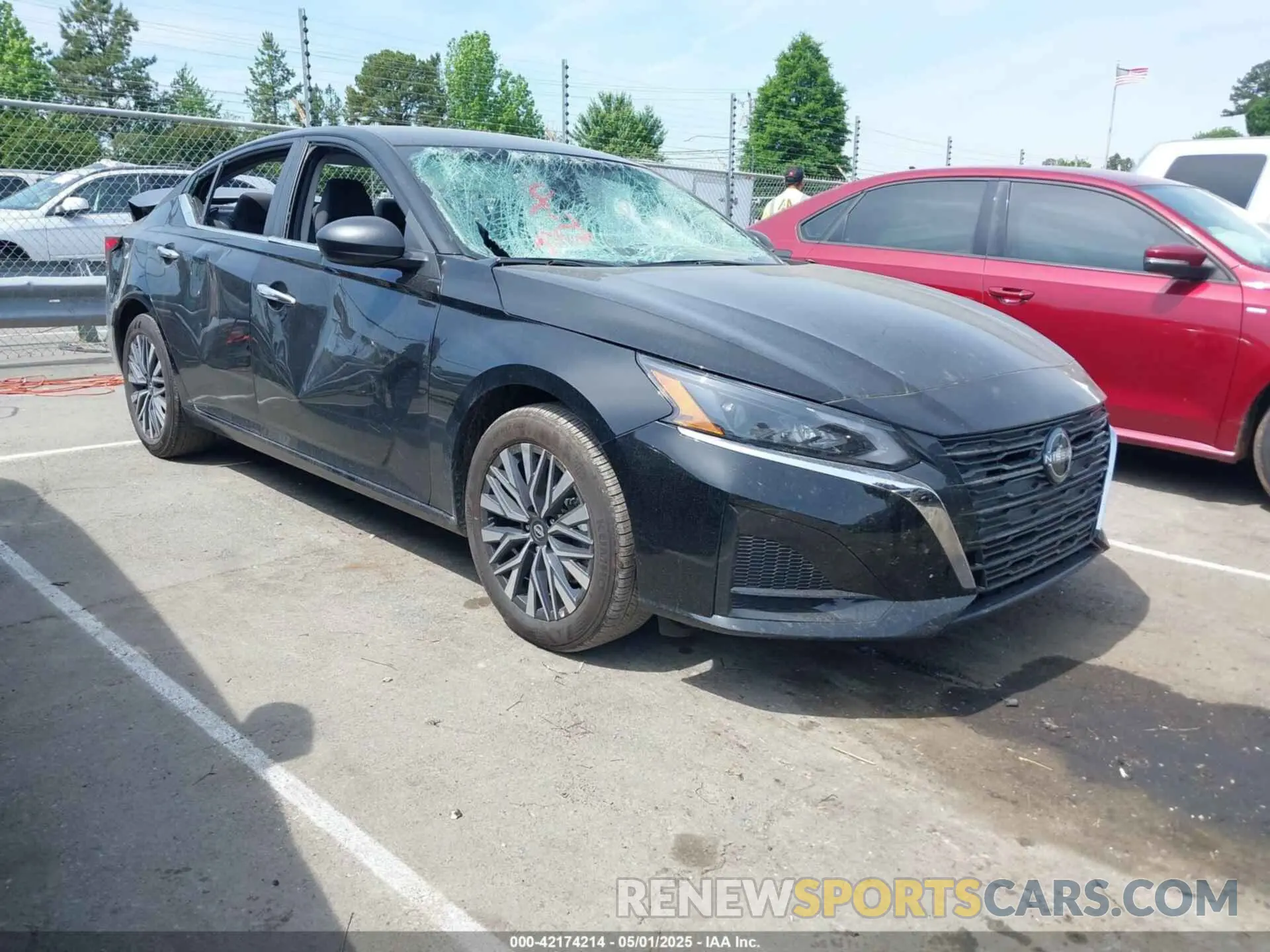 1 Photograph of a damaged car 1N4BL4DV6SN377960 NISSAN ALTIMA 2025
