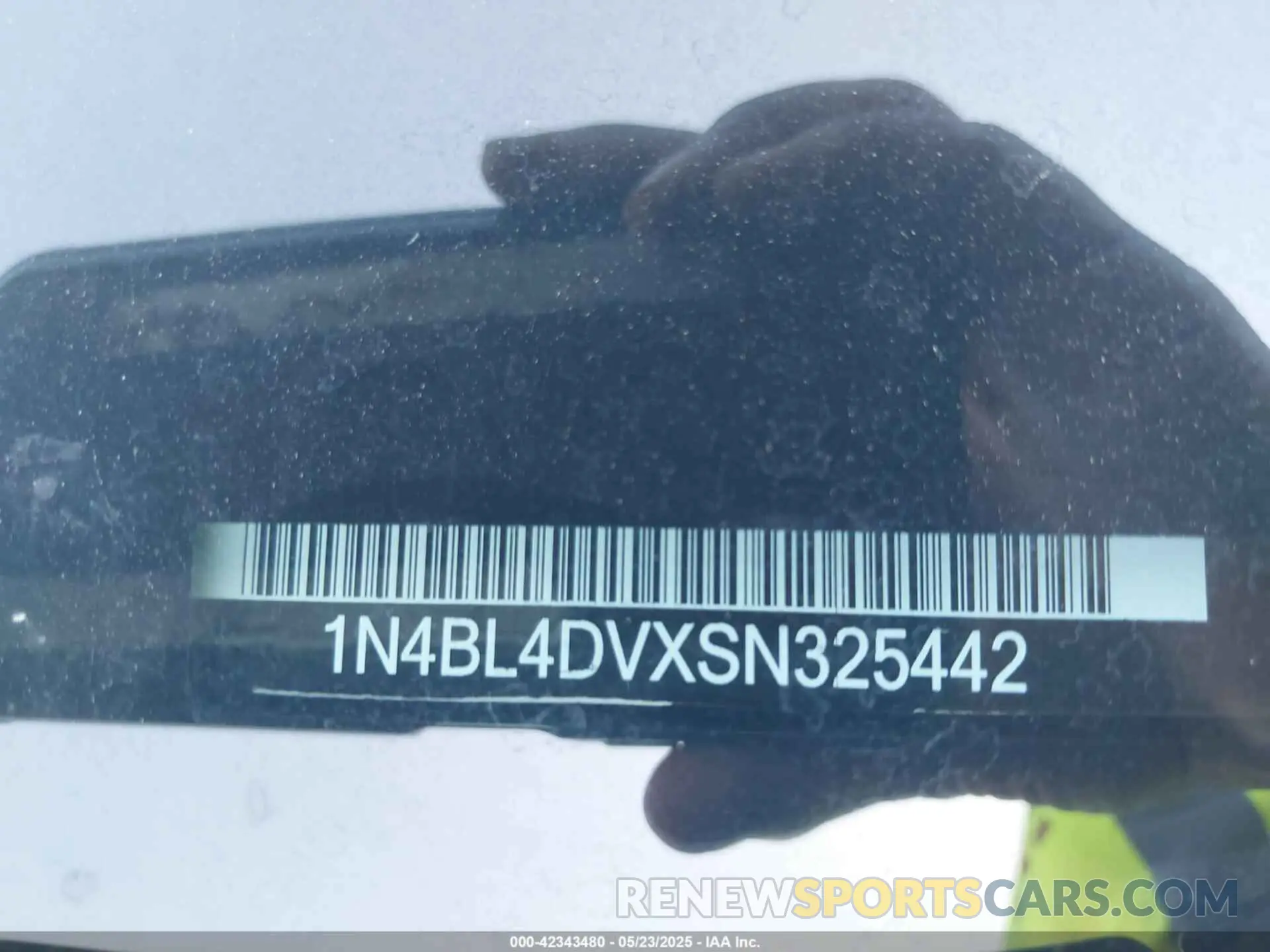 9 Фотография поврежденного автомобиля 1N4BL4DVXSN325442 NISSAN ALTIMA 2025