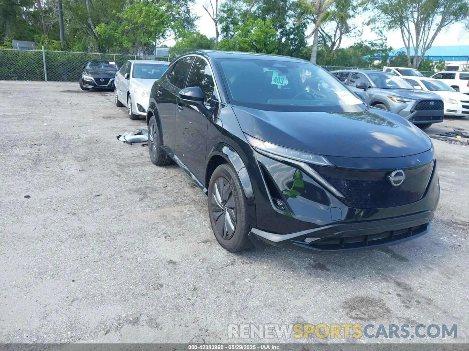 1 Фотография поврежденного автомобиля JN1AF0BA2PM404481 NISSAN ARIYA 2023