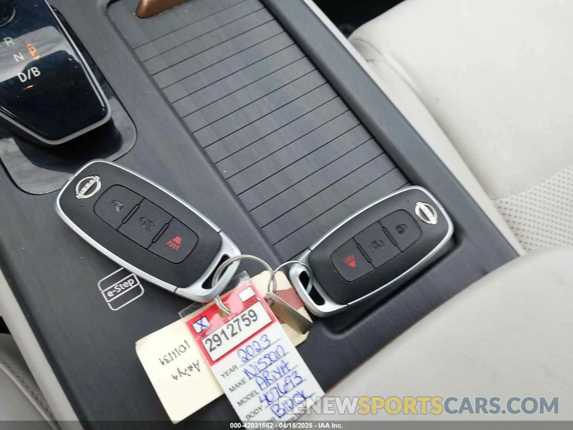11 Photograph of a damaged car JN1AF0BAXPM407693 NISSAN ARIYA 2023