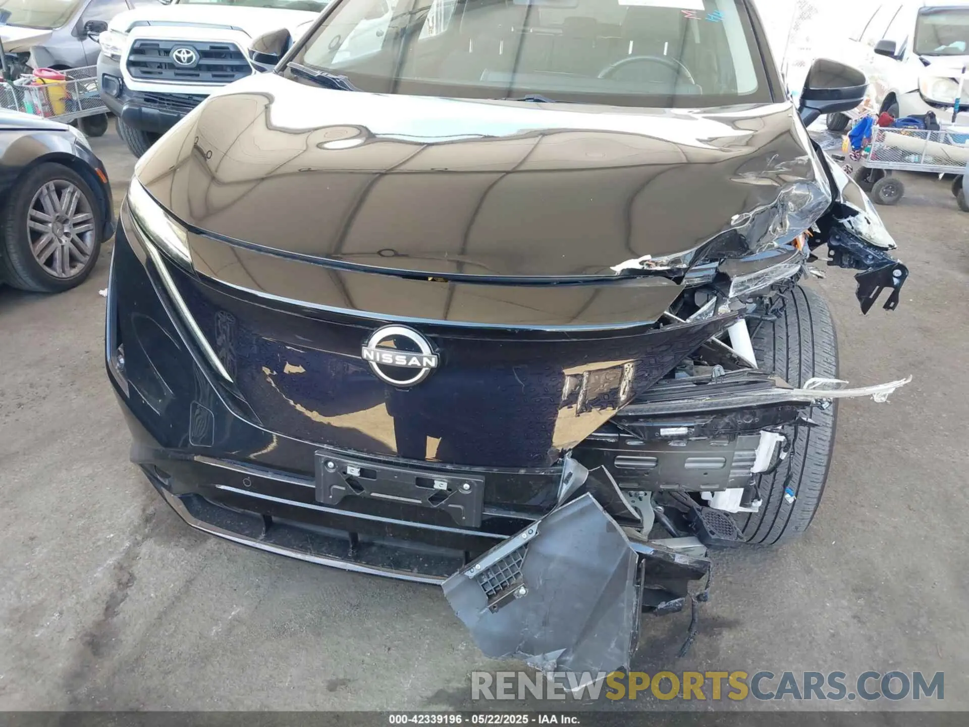 6 Photograph of a damaged car JN1BF0AA7PM411481 NISSAN ARIYA 2023