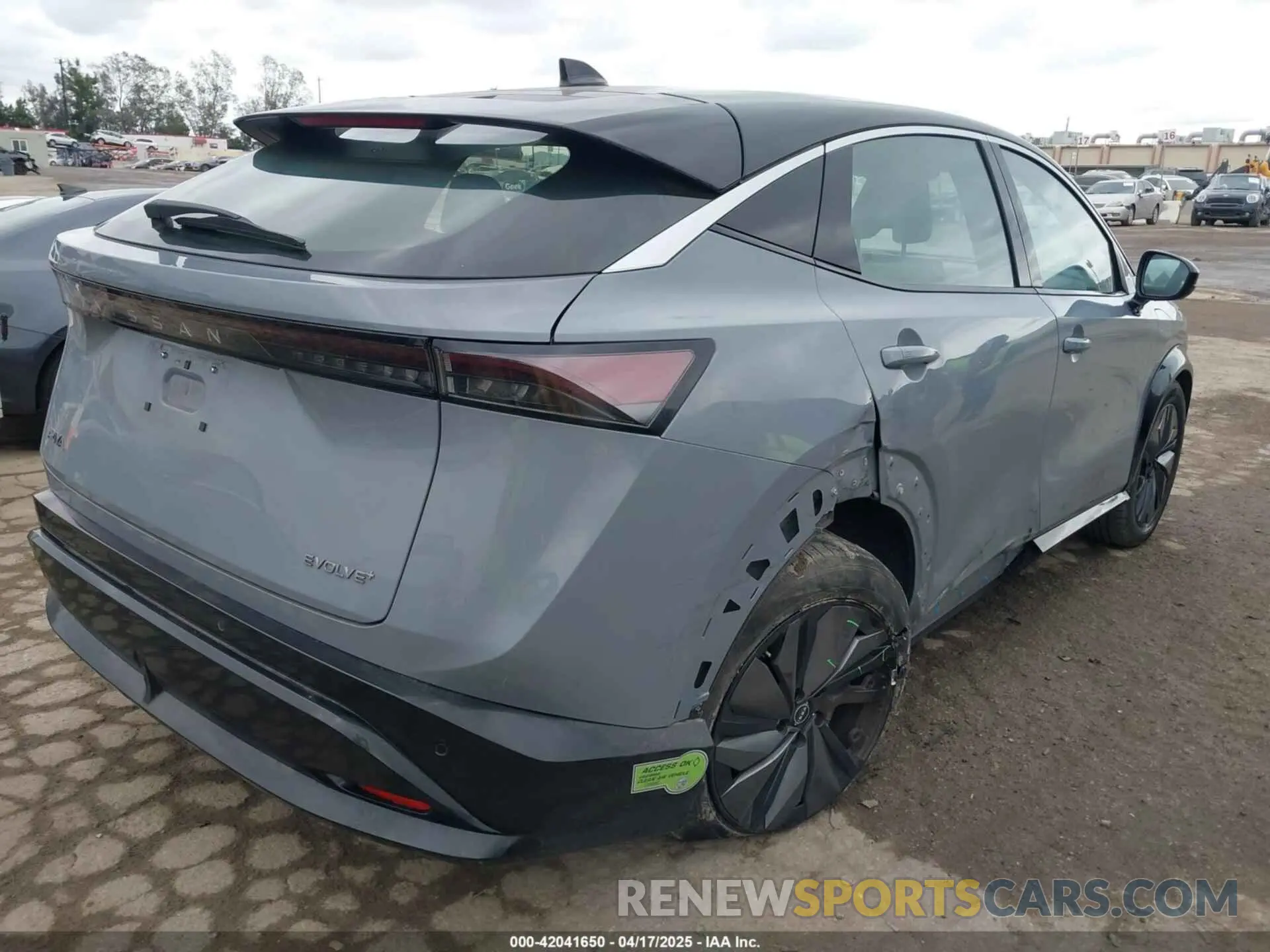 4 Фотография поврежденного автомобиля JN1BF0BA5PM408917 NISSAN ARIYA 2023