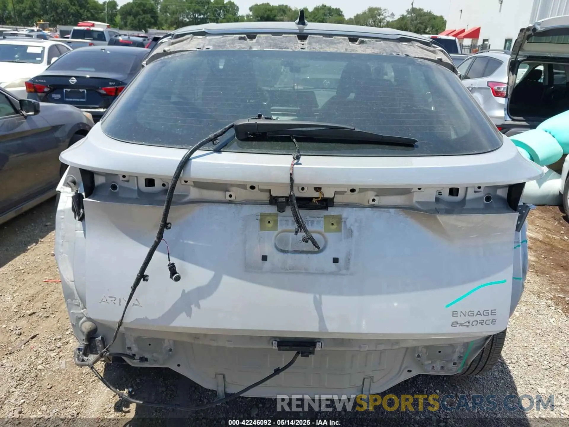 16 Photograph of a damaged car JN1CF0BB3PM704970 NISSAN ARIYA 2023