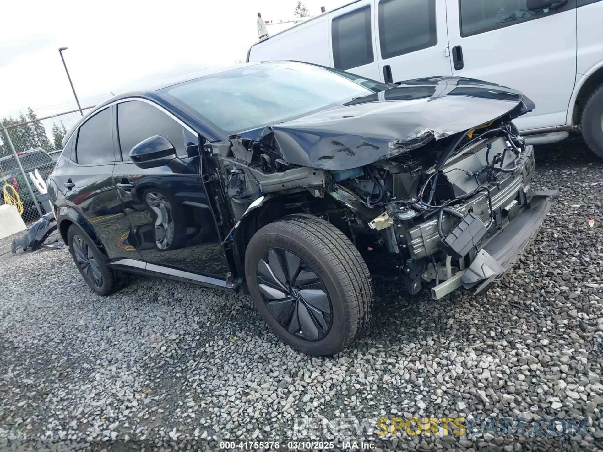 1 Фотография поврежденного автомобиля JN1AF0BA4RM435525 NISSAN ARIYA 2024